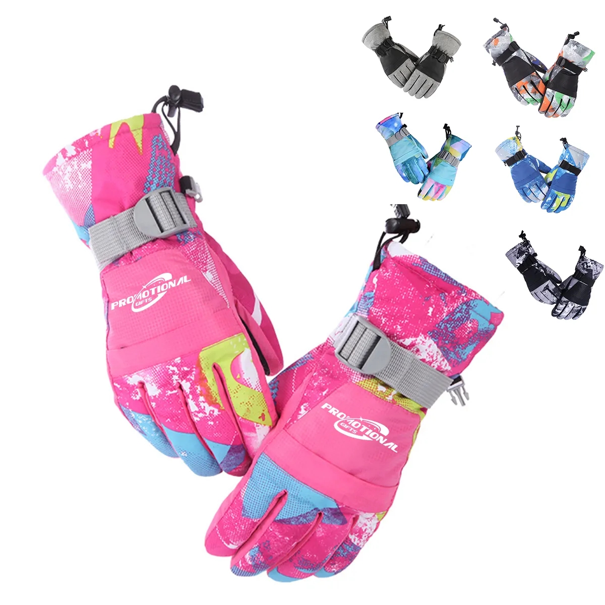 3M Insulation Warmest Breathable Snow Gloves for Outdoor 3