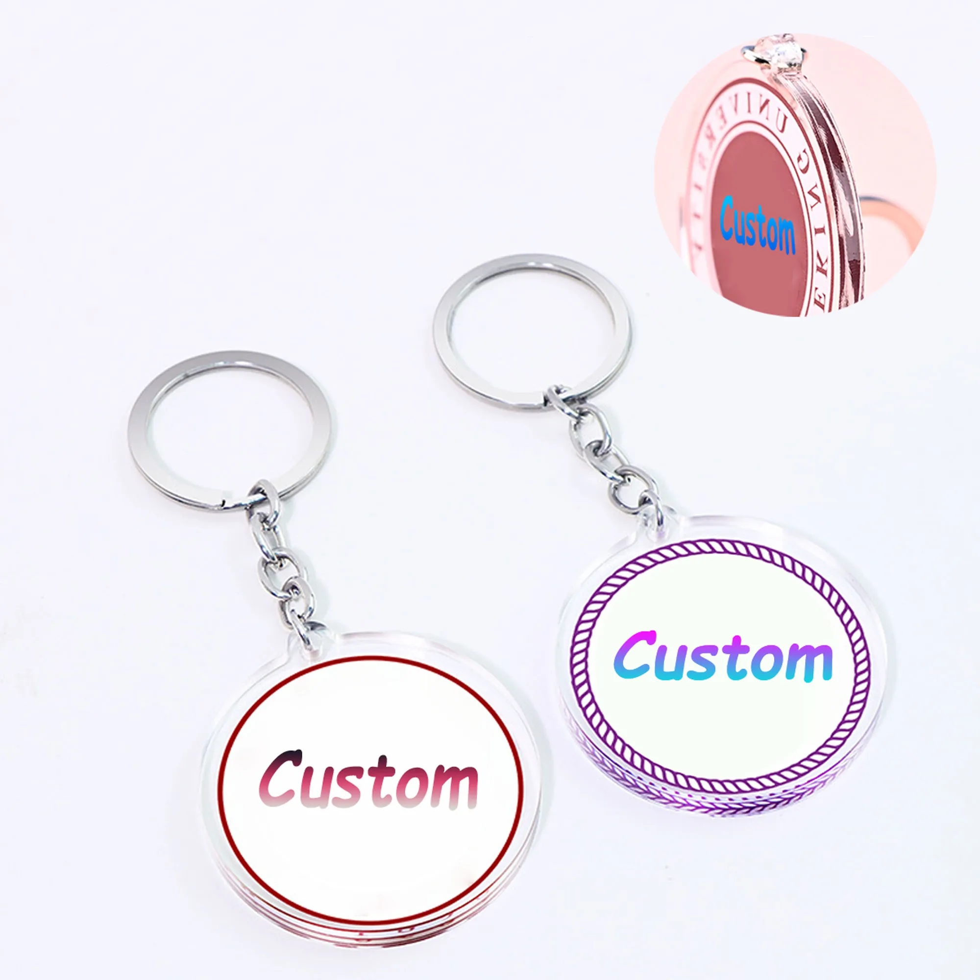 Acrylic Custom Key Chain 1