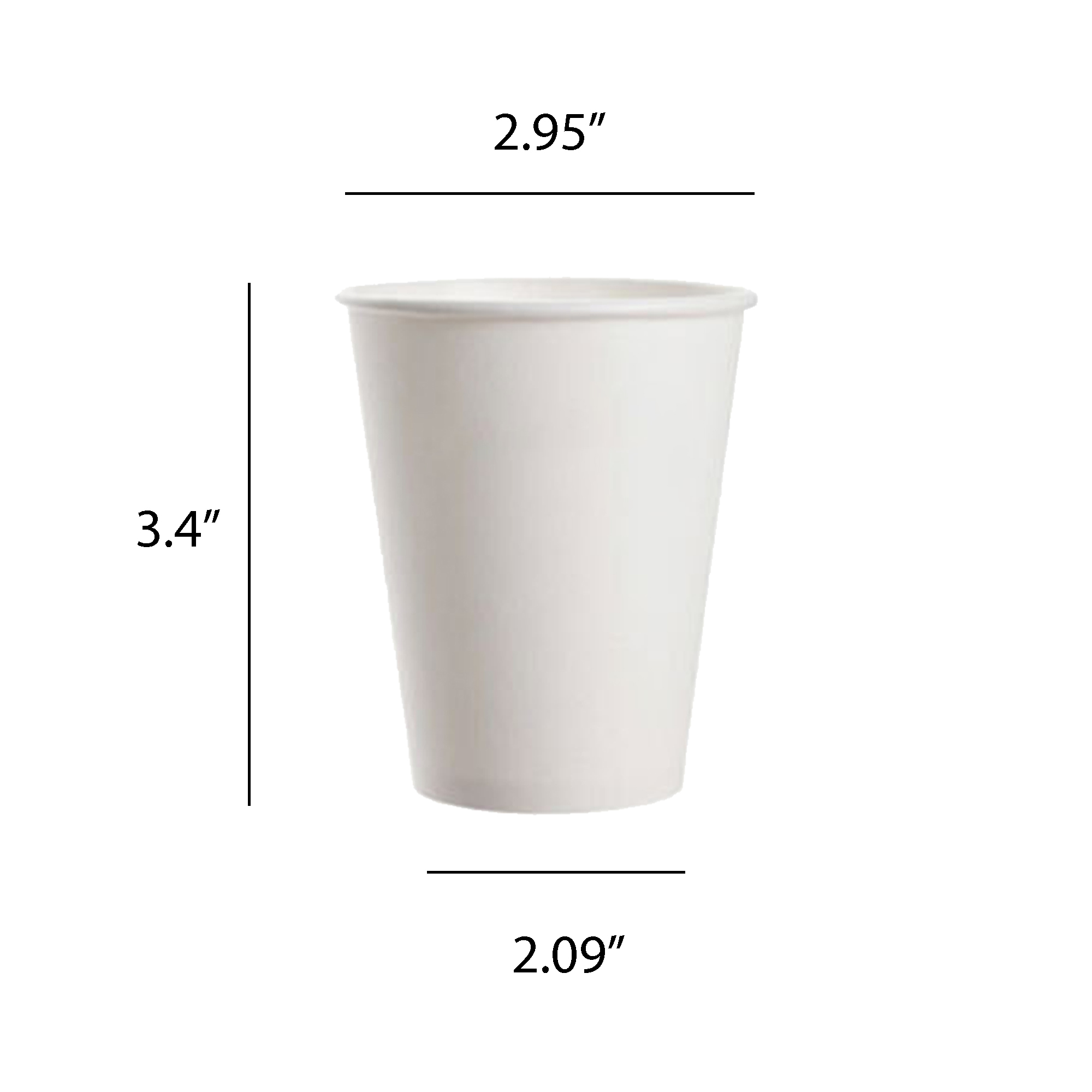 9oz Disposable Paper Cup Full Color Imprint 2