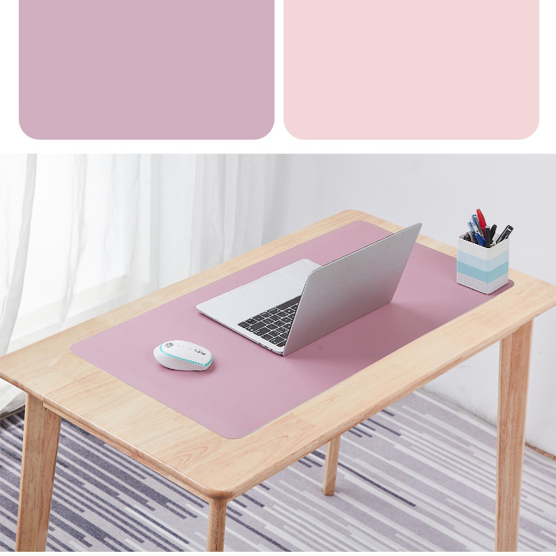 Large PU Leather Laptop Desk Pad Mouse Pad 9