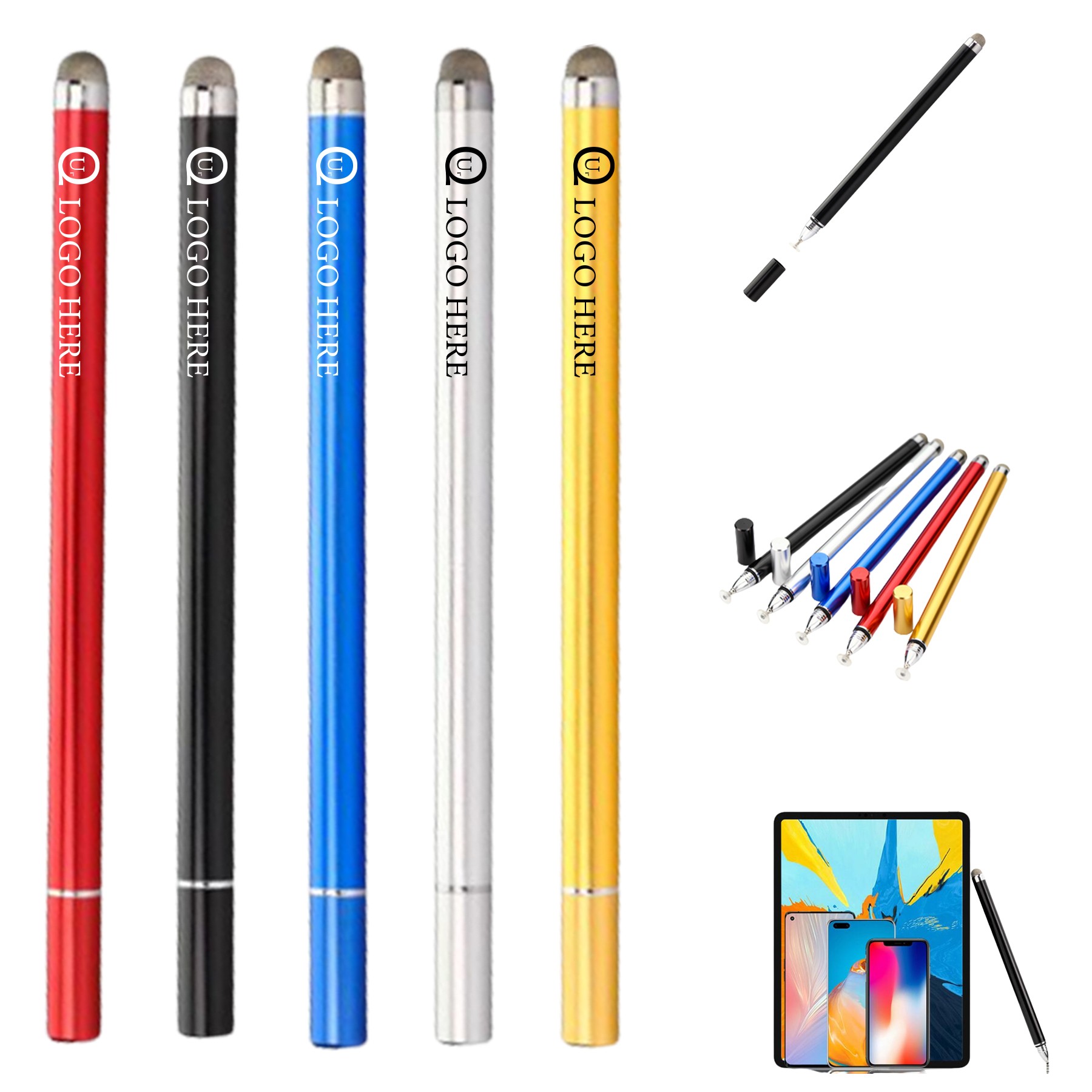 2-In-1 Capacitive Stylus Pen