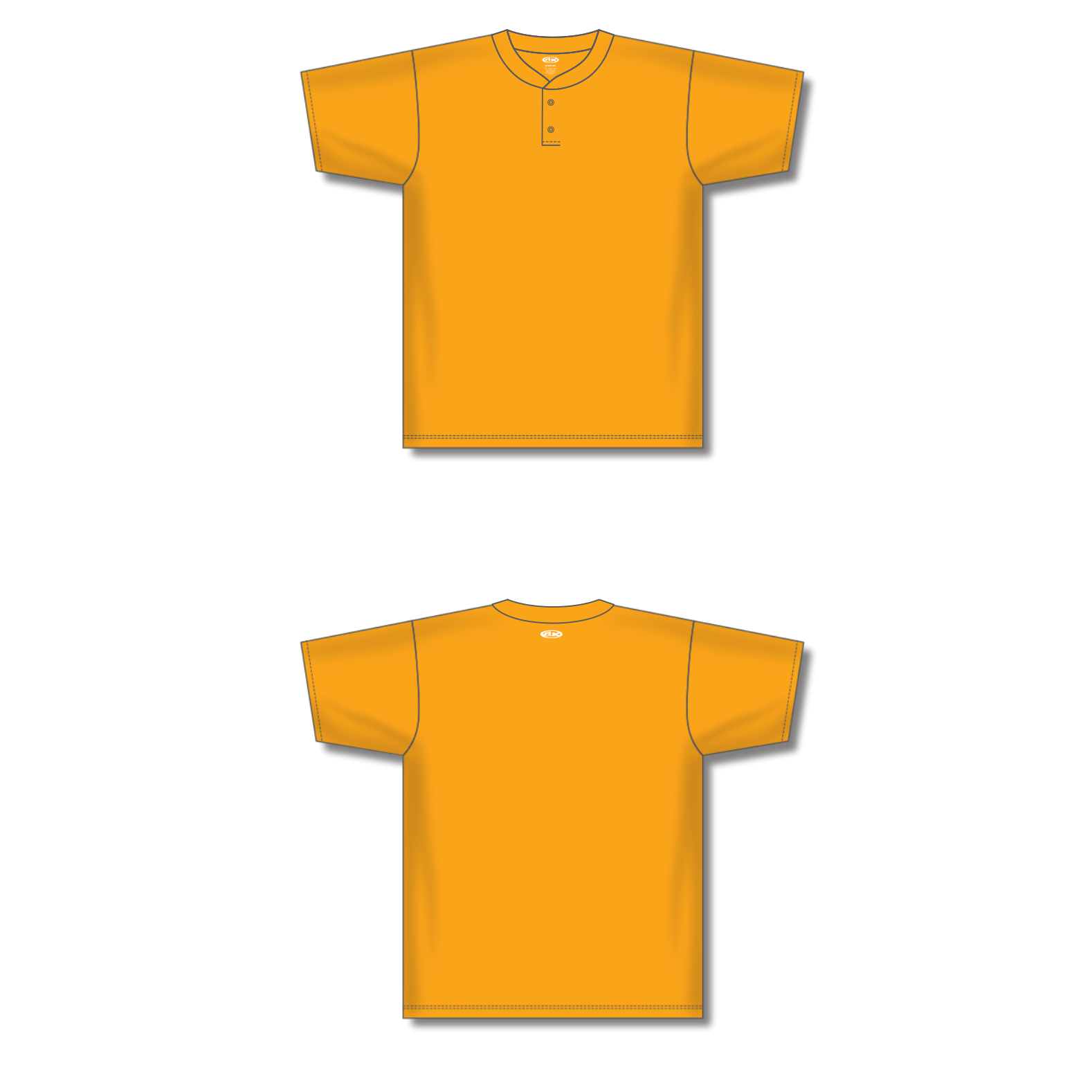 Two Button Baseball Jerseys BA1347-G01 19