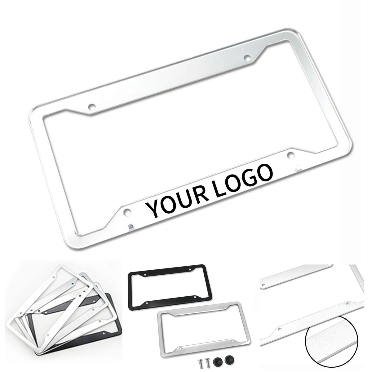 Car Plate Frame for Auto Styling and Plate Security 1