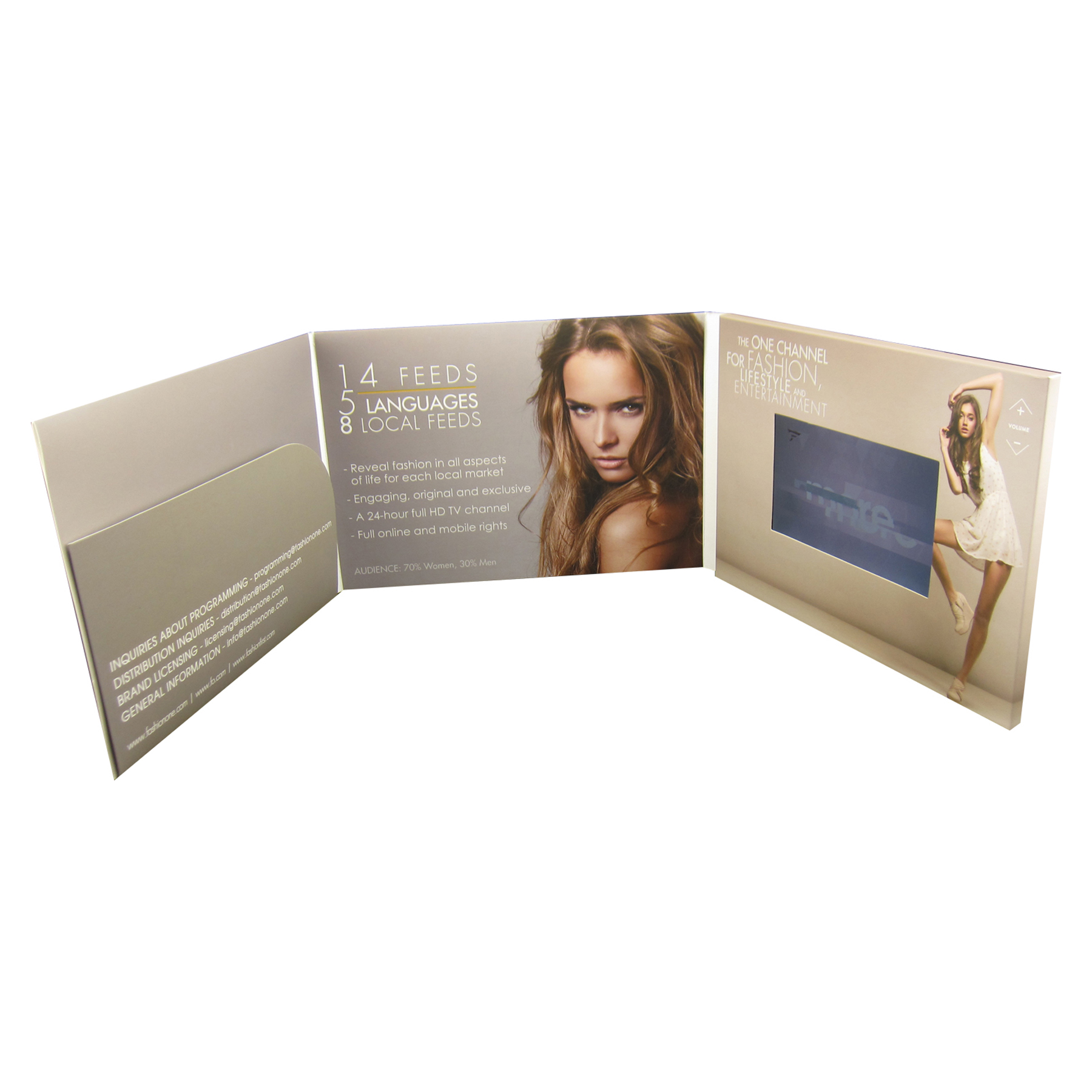 VidU 5.0" HD High-Definition Video Mailer And Brochure With Full Color Printing 22
