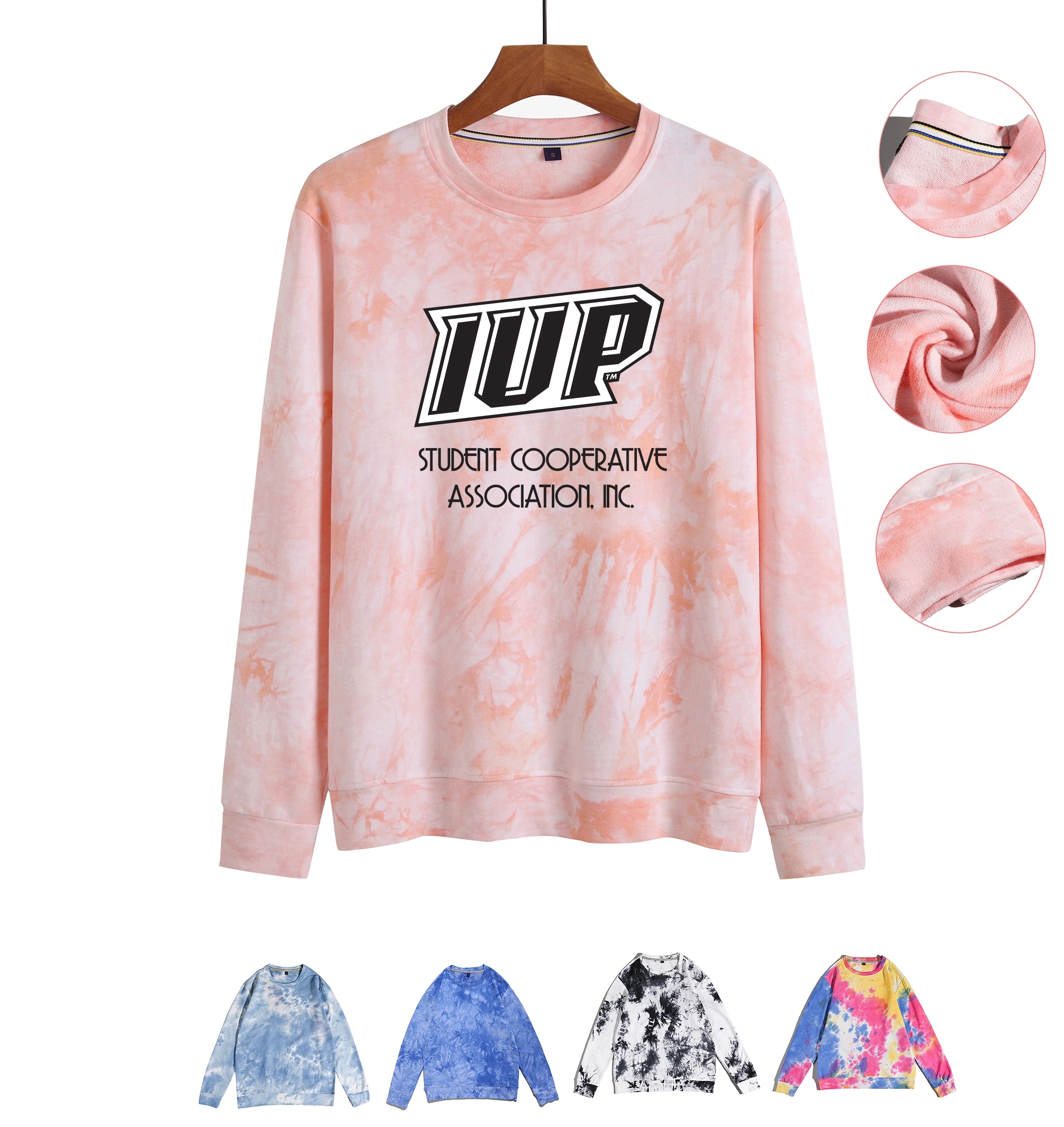 Tie-Dye Pullover Sweatshirt 5