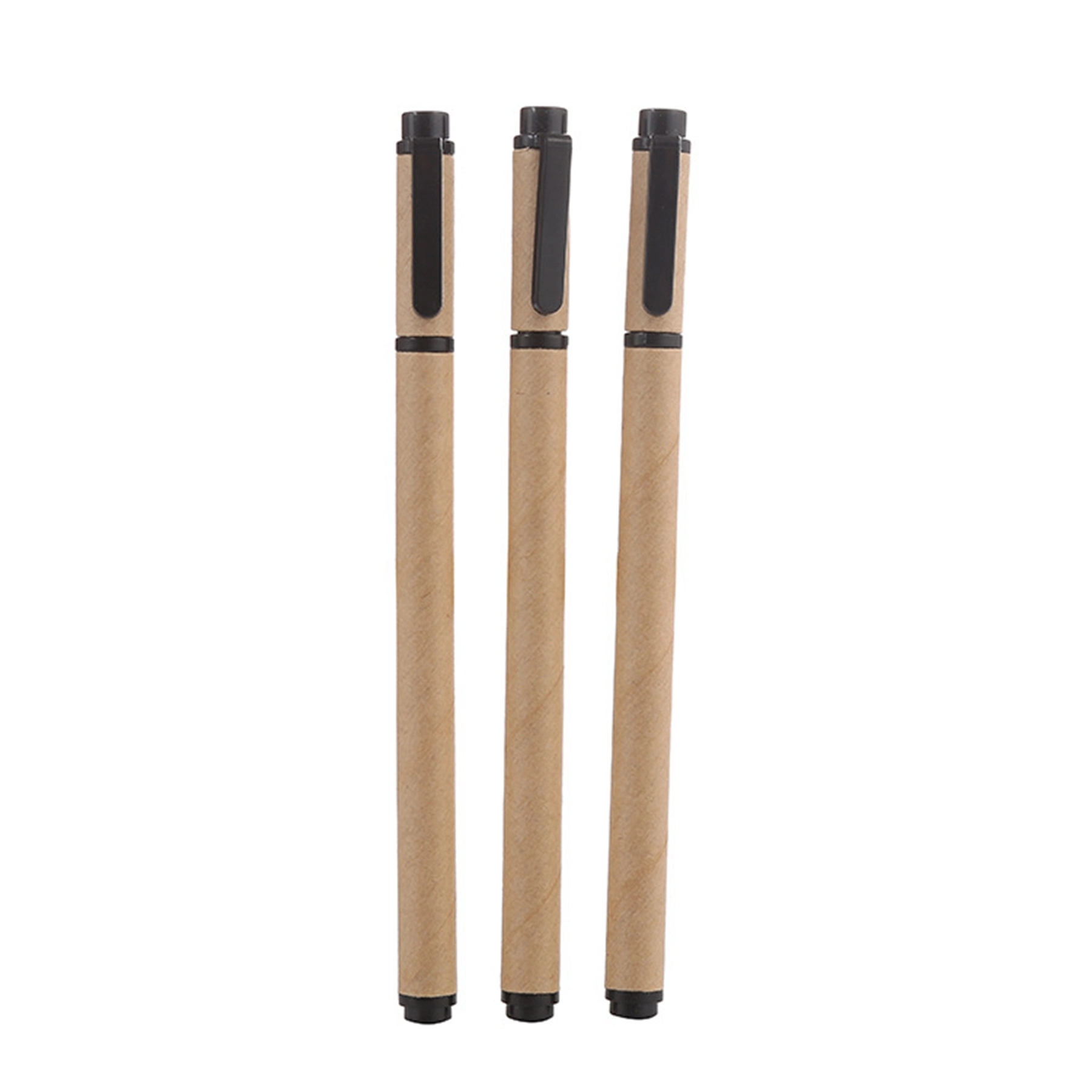 Eco-friendly Kraft Paper Black Ink Ballpoint Pen 10