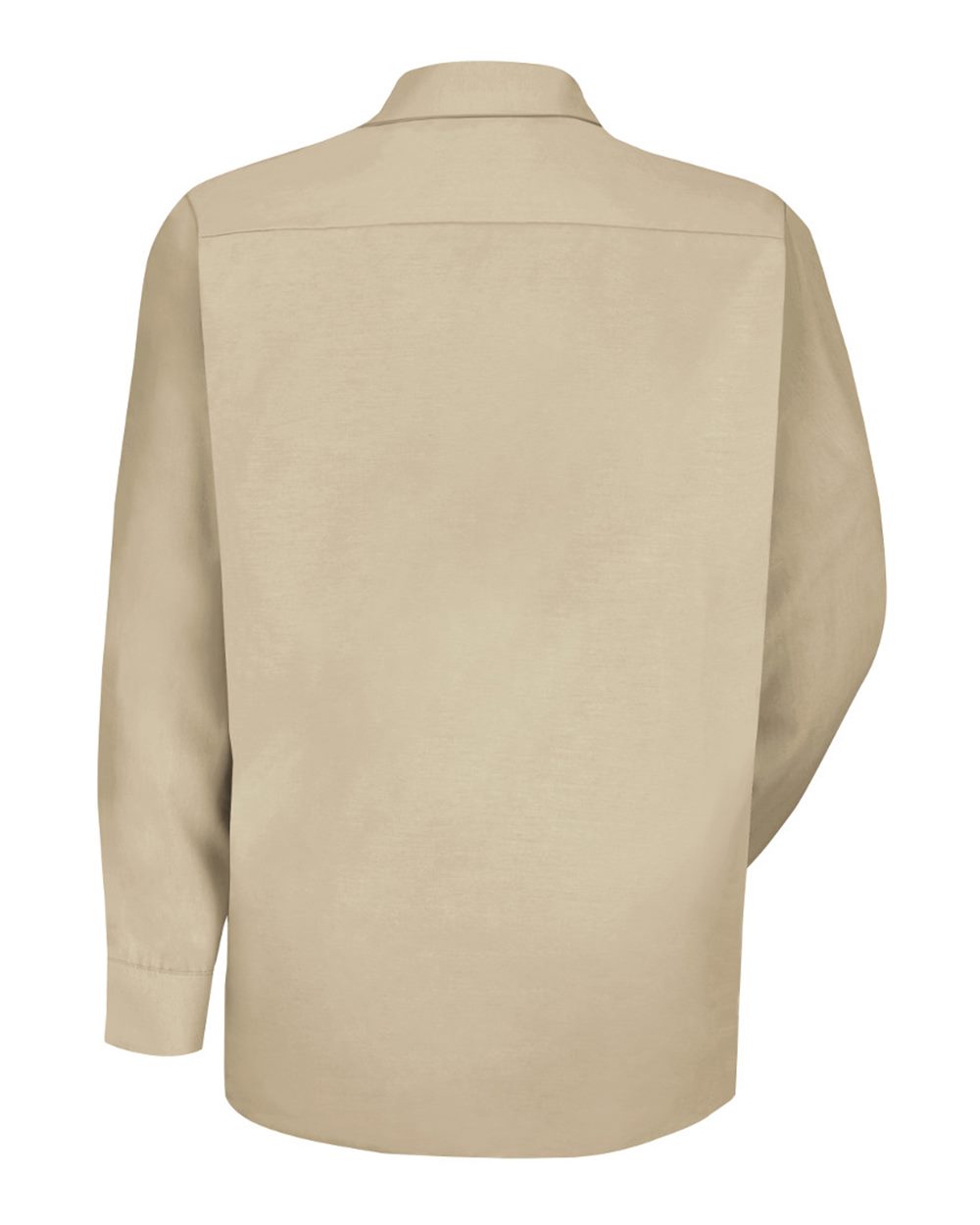 Men's Specialized Pocketless Poplin Long Sleeve Work Shirt - SP16 16