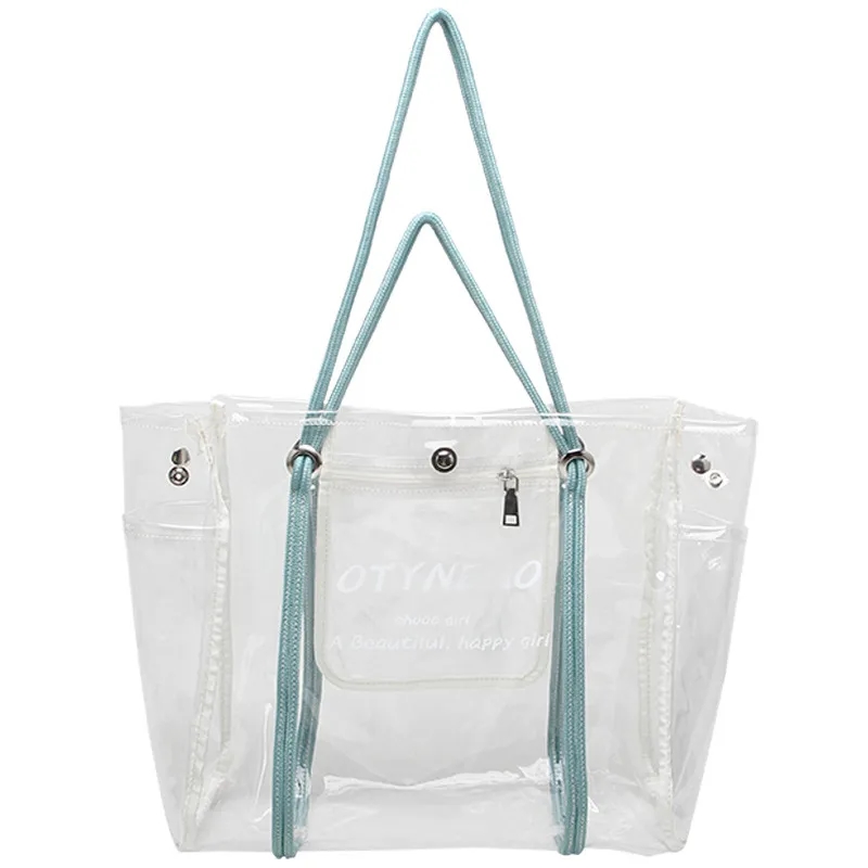Large PVC Clear Shoulder Bag 4
