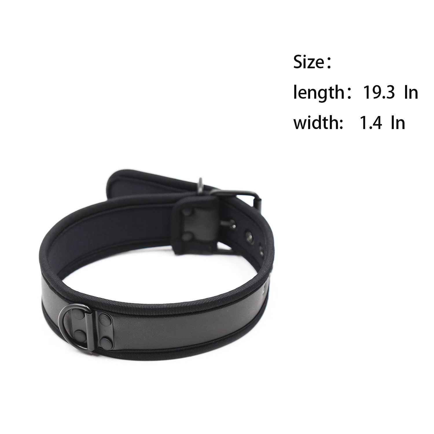 Adjustable Neoprene Role Play Neck Collar 10
