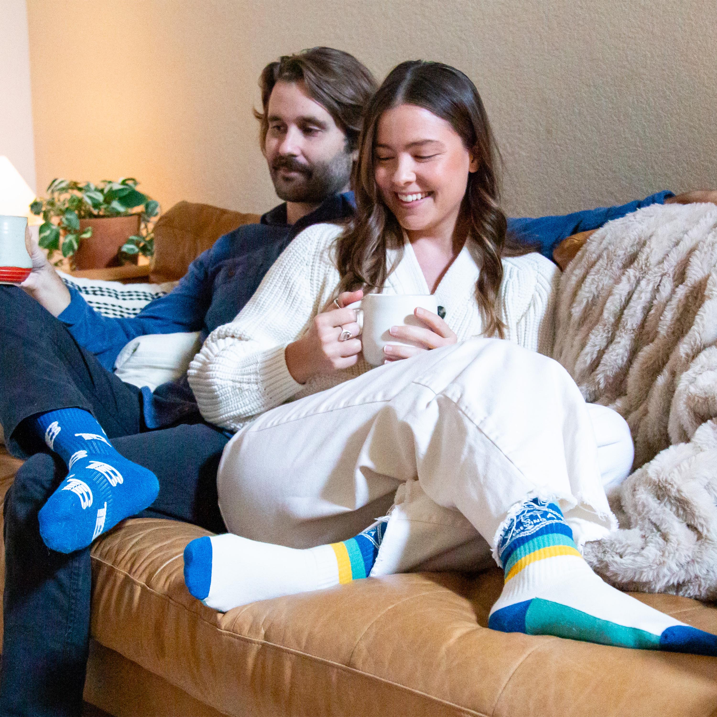 Mid Calf Movie Night Socks - Cozy Comfort for Cinema Enthusiasts - American Made 2