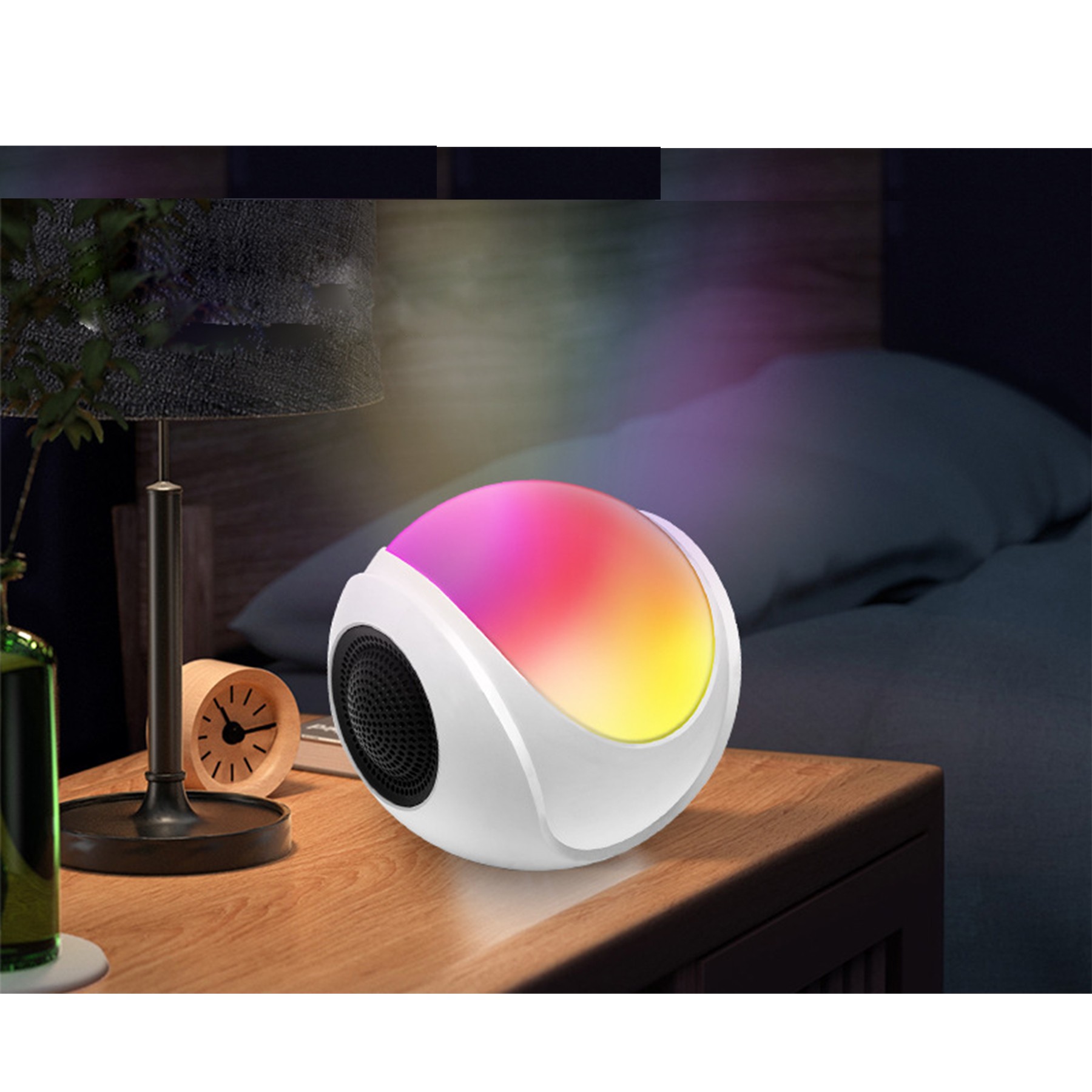 Colorful Rgb Lights Outdoor Bluetooth Speaker 2