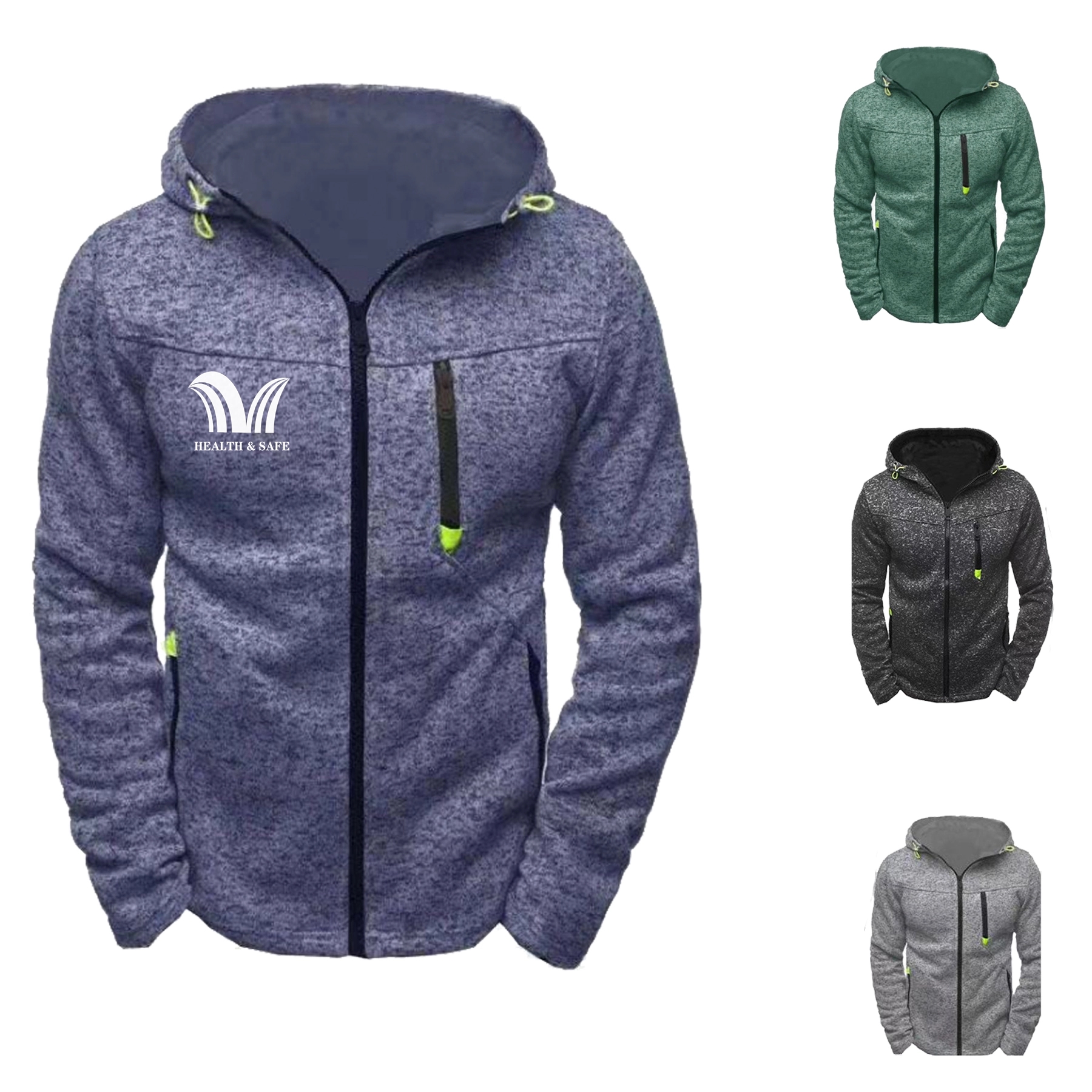 Men's Sports Casual Fleece Jacket 3