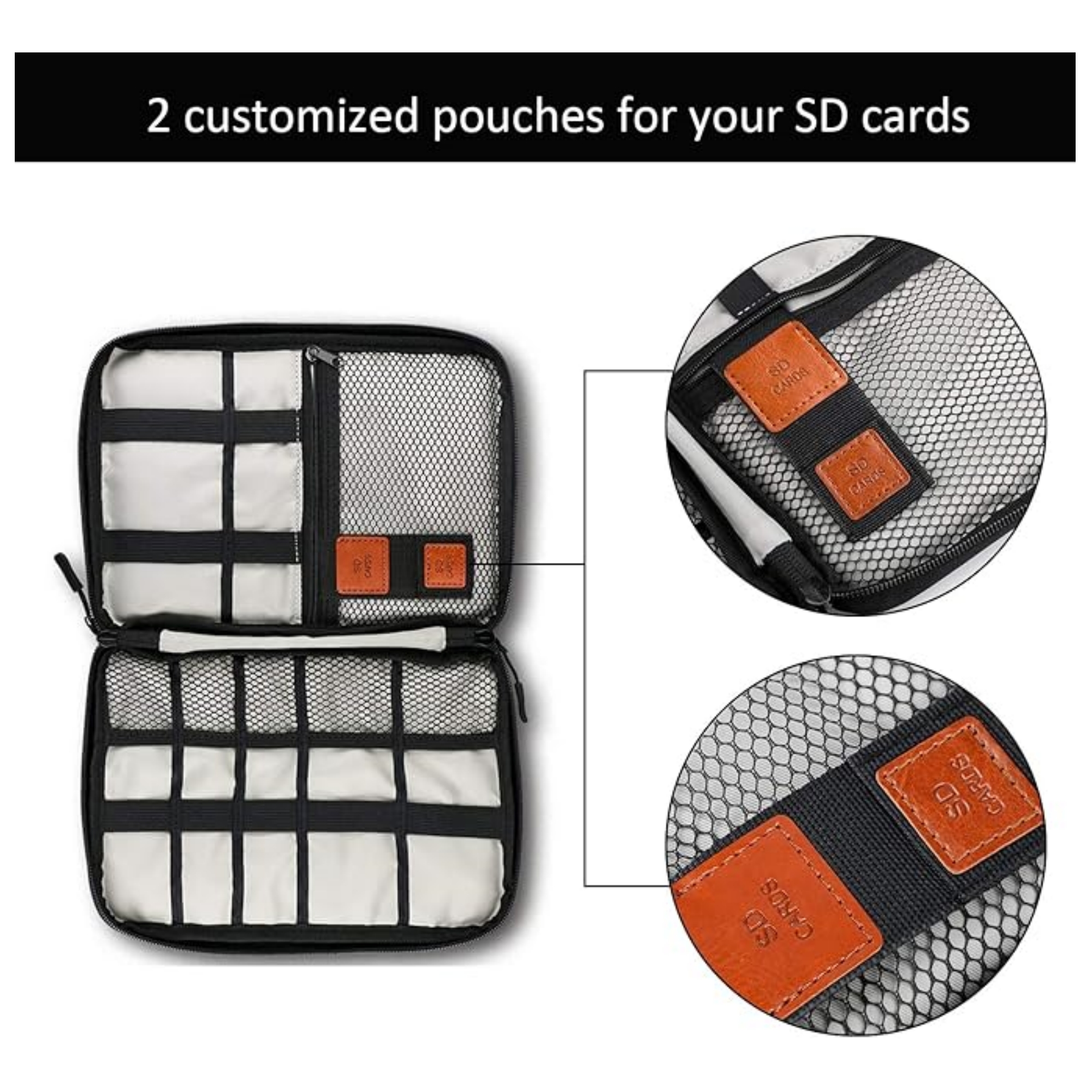 Small Electronics Accessories Carry Case 2