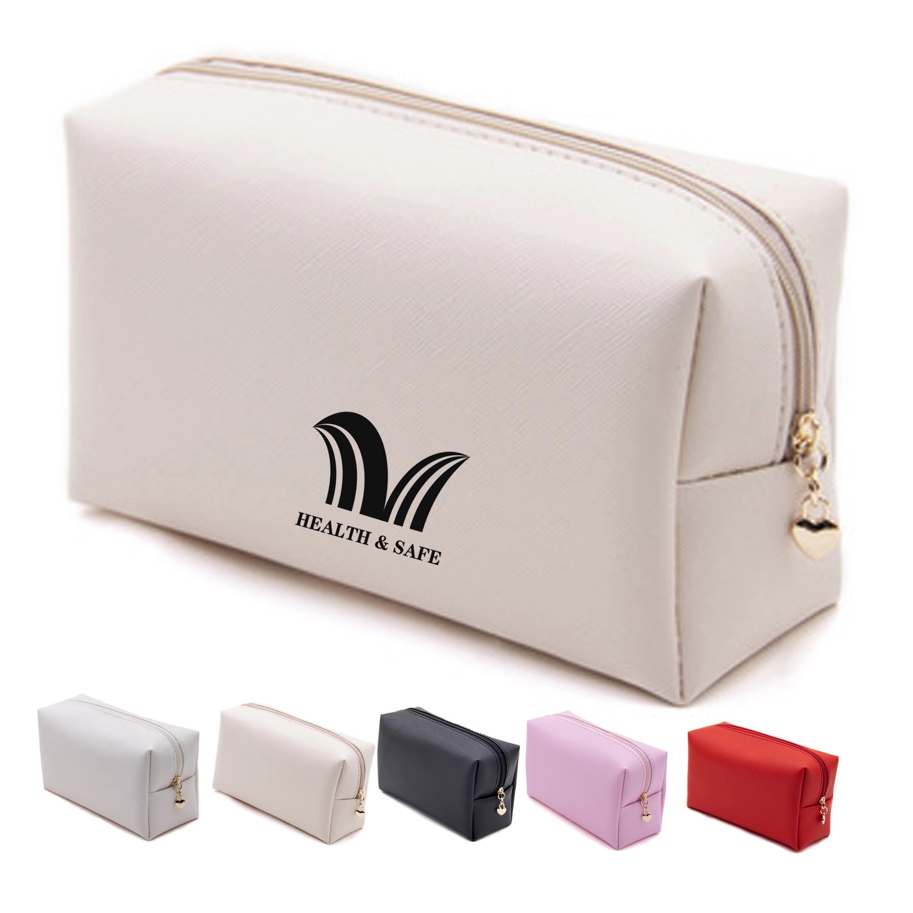 PU Leather Waterproof Makeup Bag 1