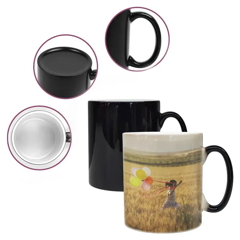 Sublimation Ceramic Magic Mugs 2