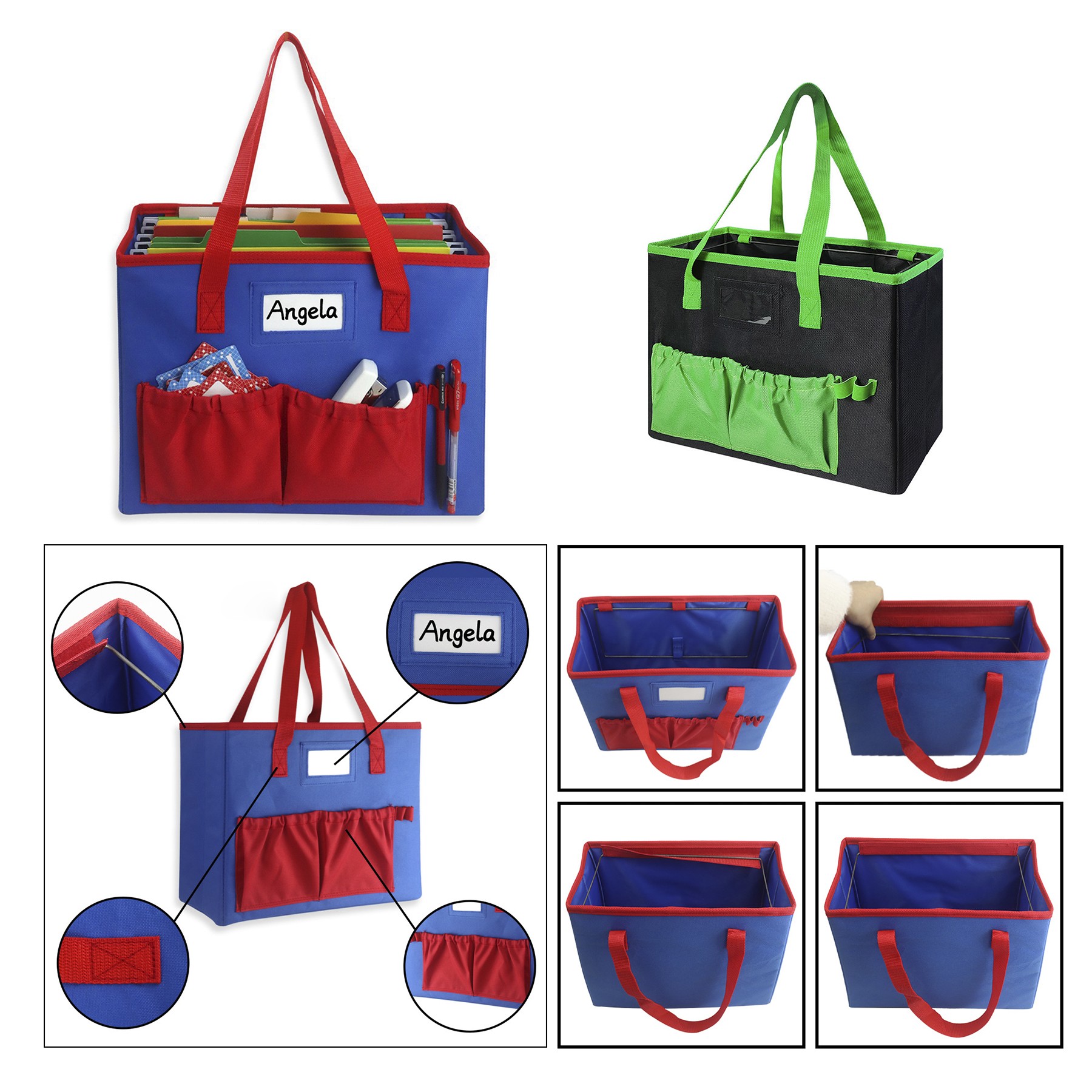 Collapsible Hanging Folder Professor Storage Bag