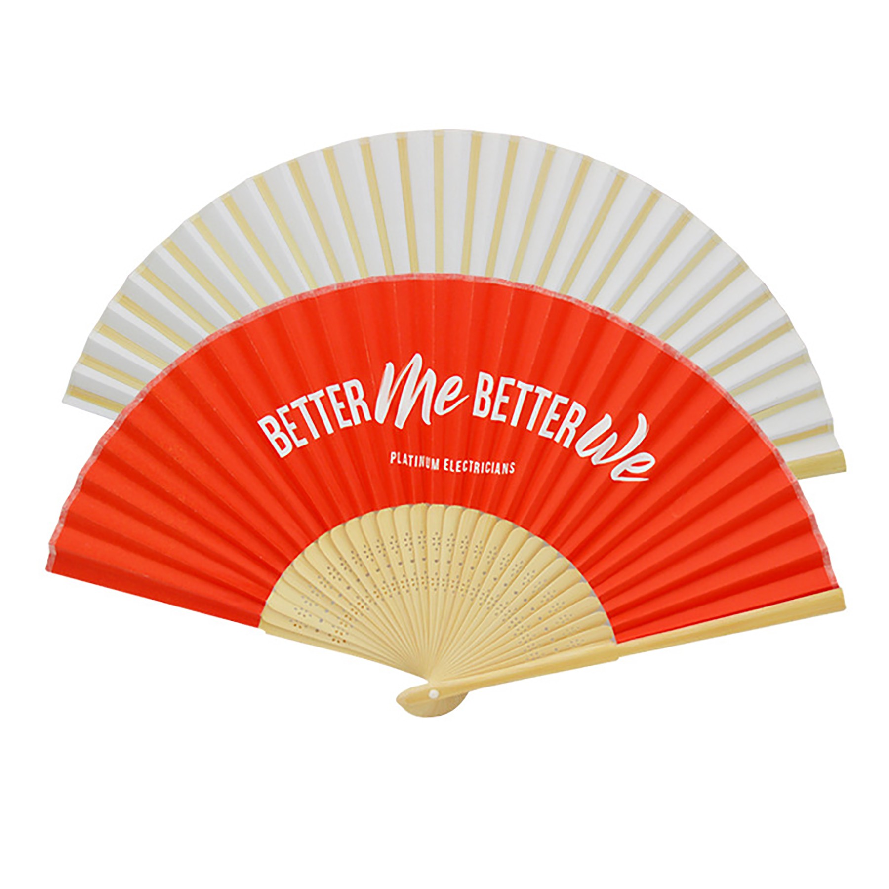 Paper Folding Fan, custom hand fan with logo imprint 2