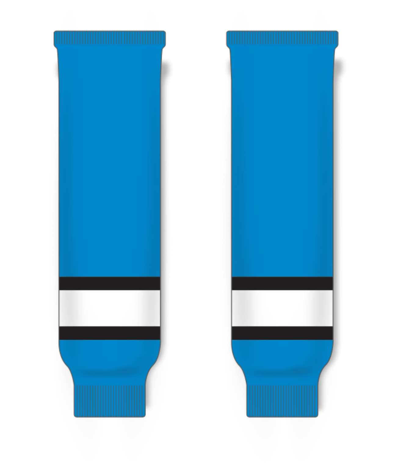 Knitted Striped Hockey Socks HS630-G11 25