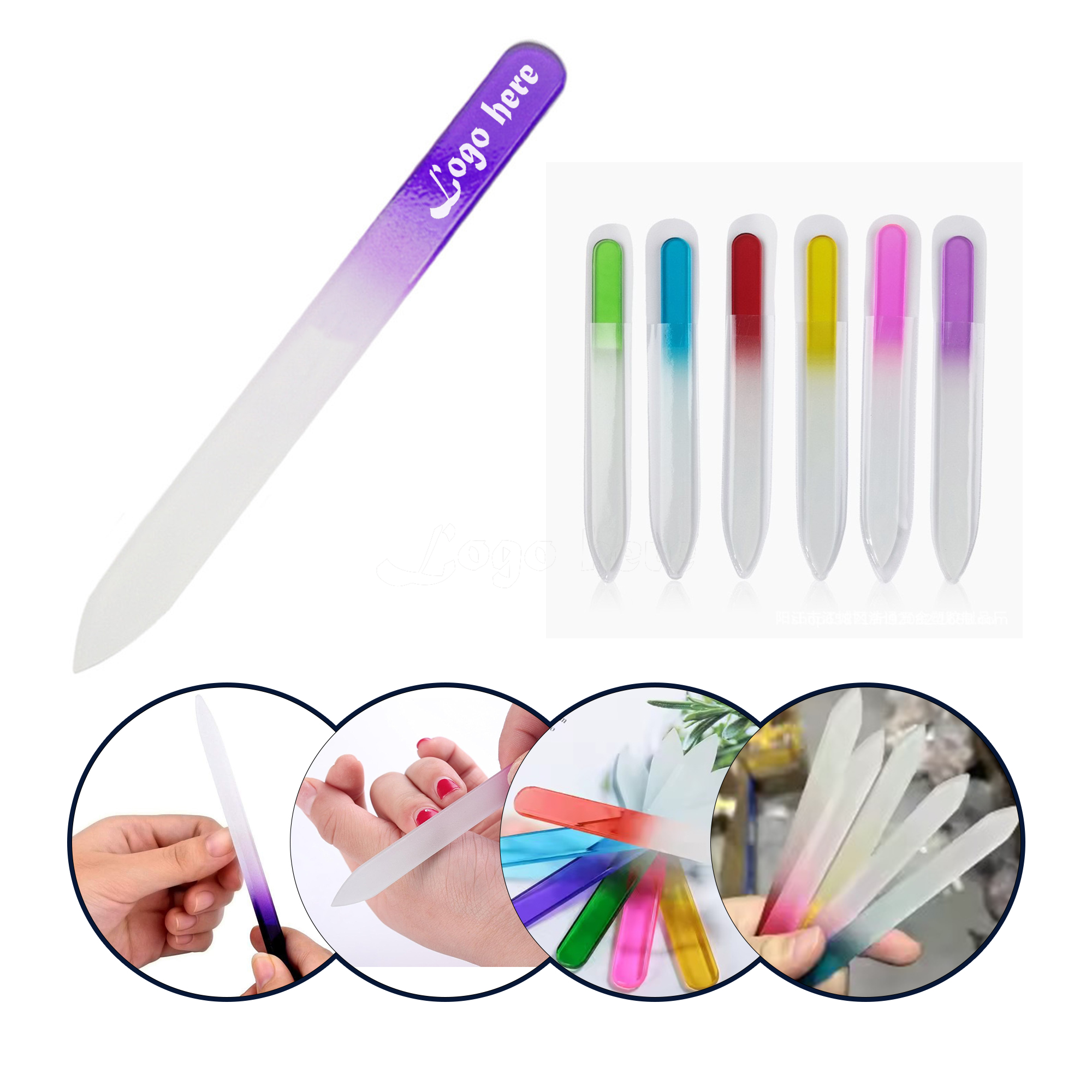 MOQ 100pcs NM Glass Nail Buffer 4