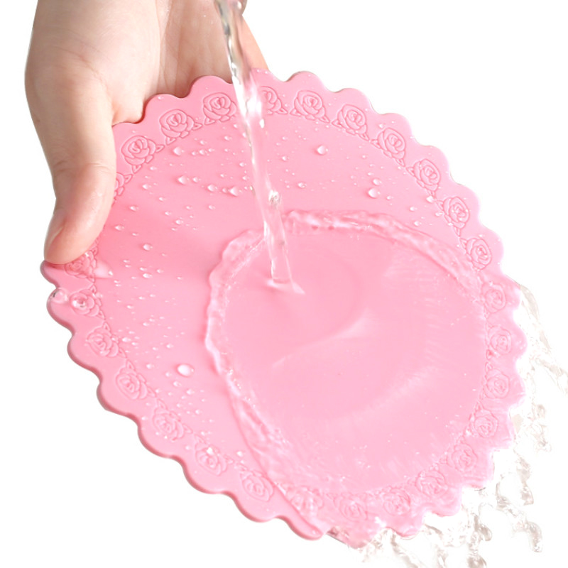 Thicken Silicone Rose Water Coaster 5