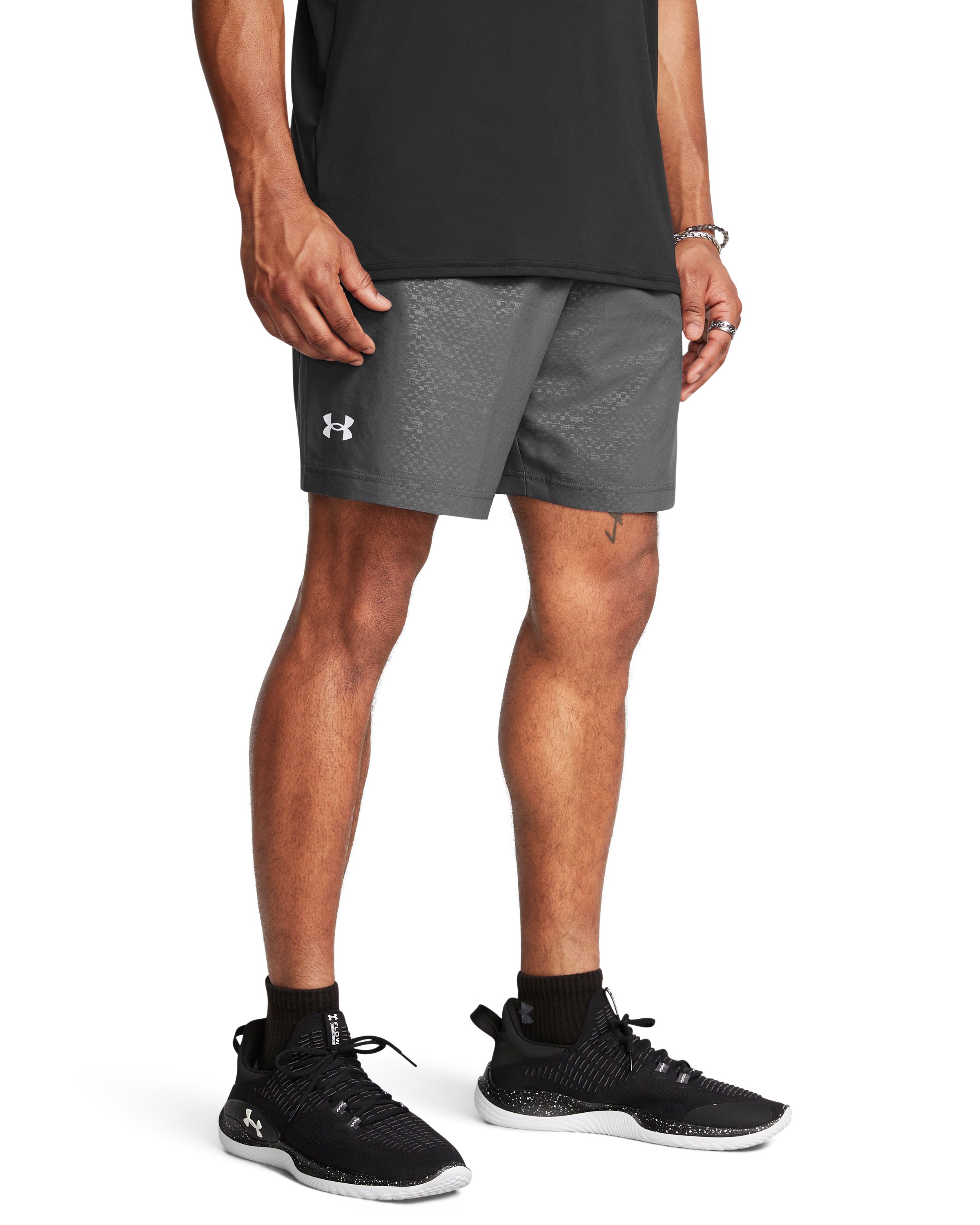UA Tech Woven Emboss Men's 8.25 Shorts 12