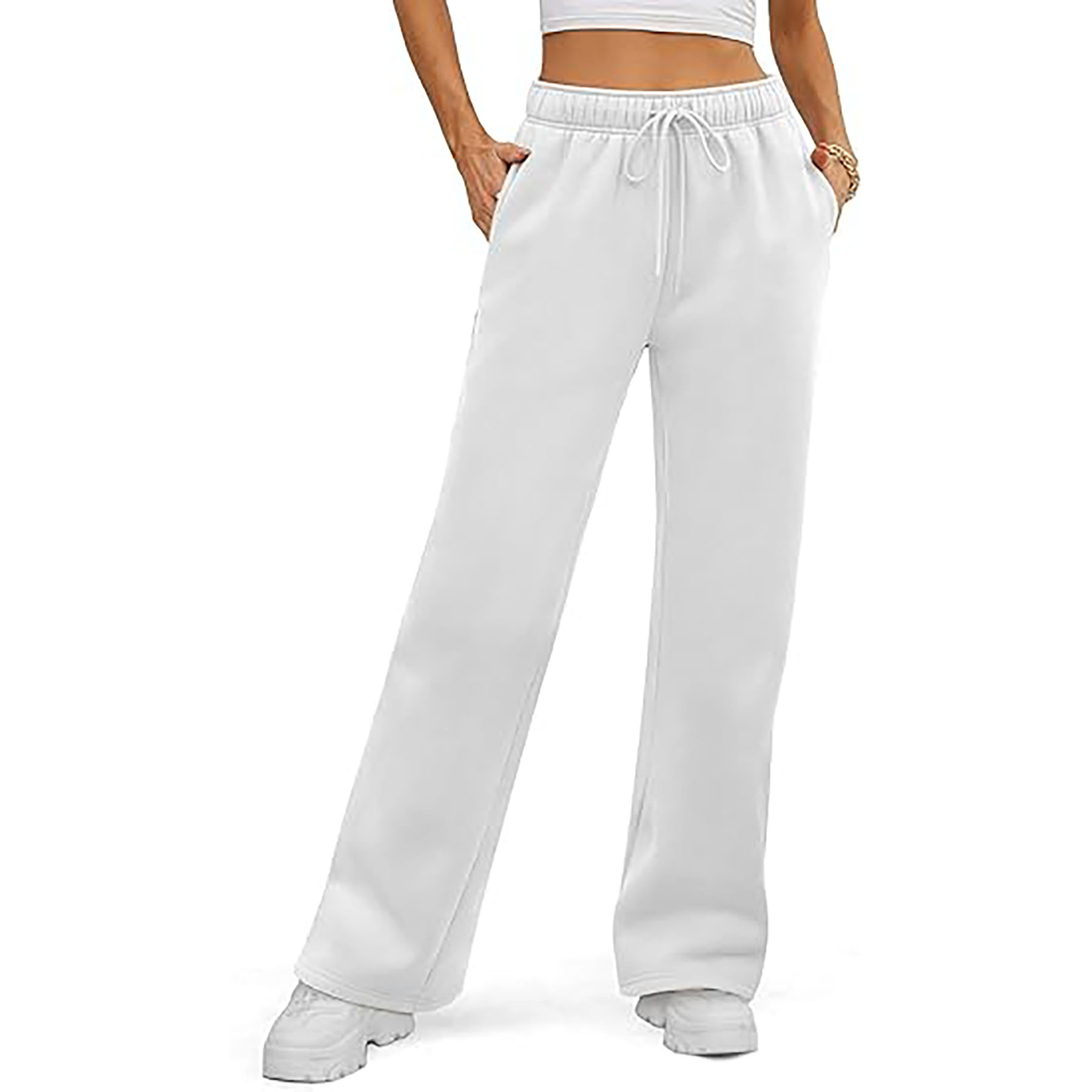 Women's Loose Fleece Sweatpants 20