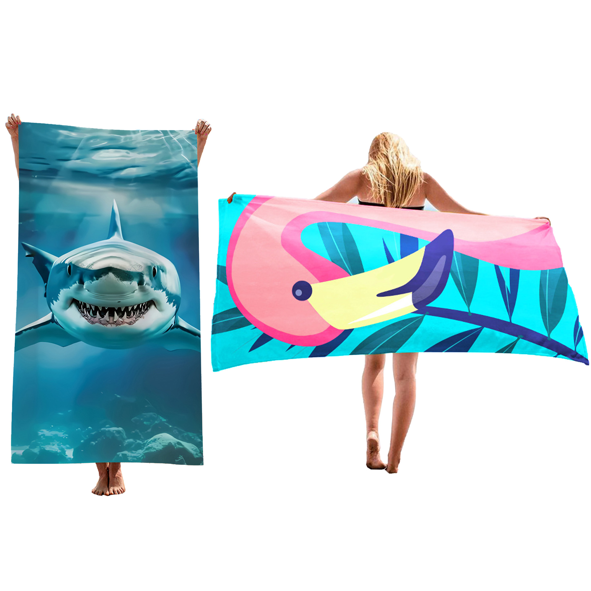 Custom Vacation Beach Towel 2