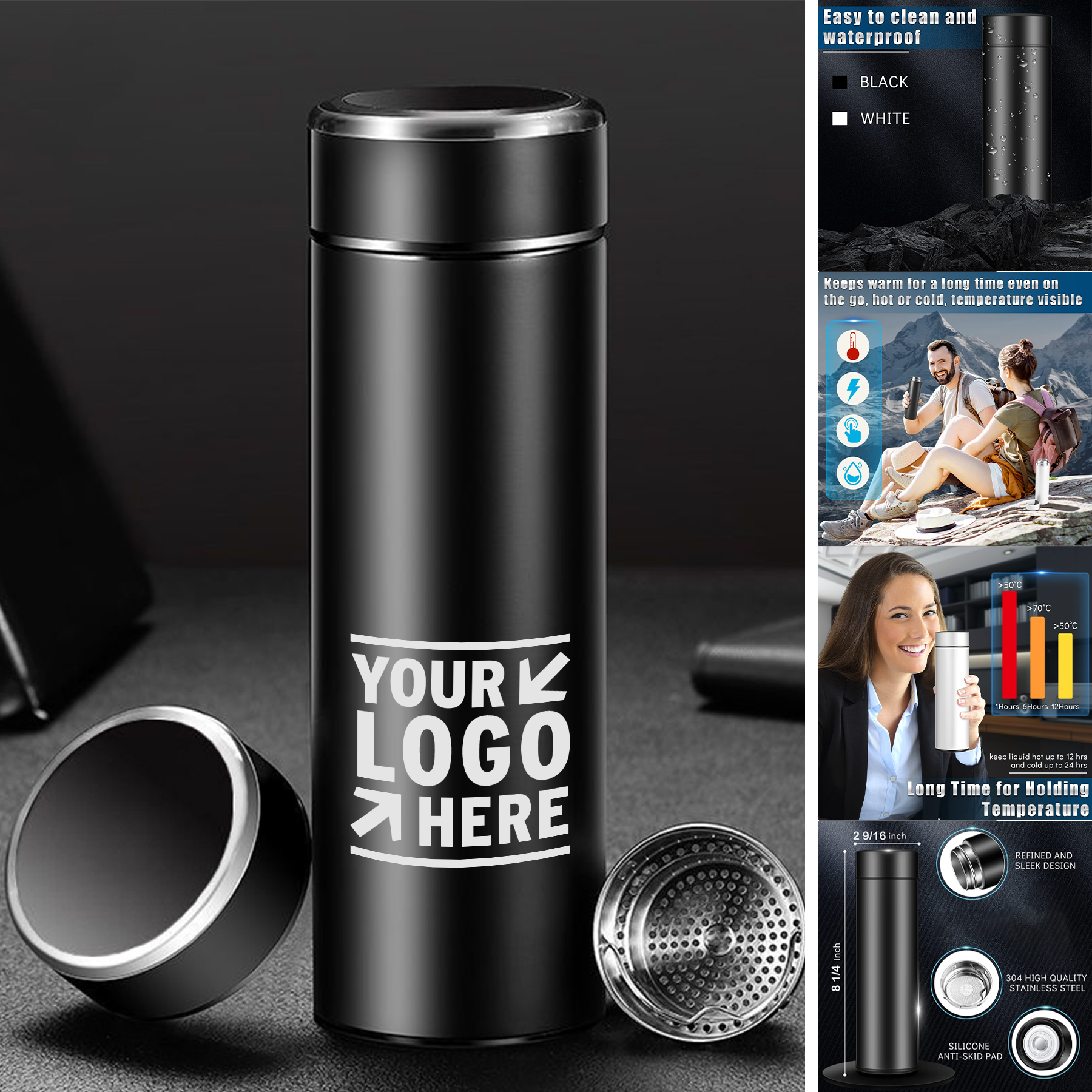 Insulated Stainless Steel Water Bottle