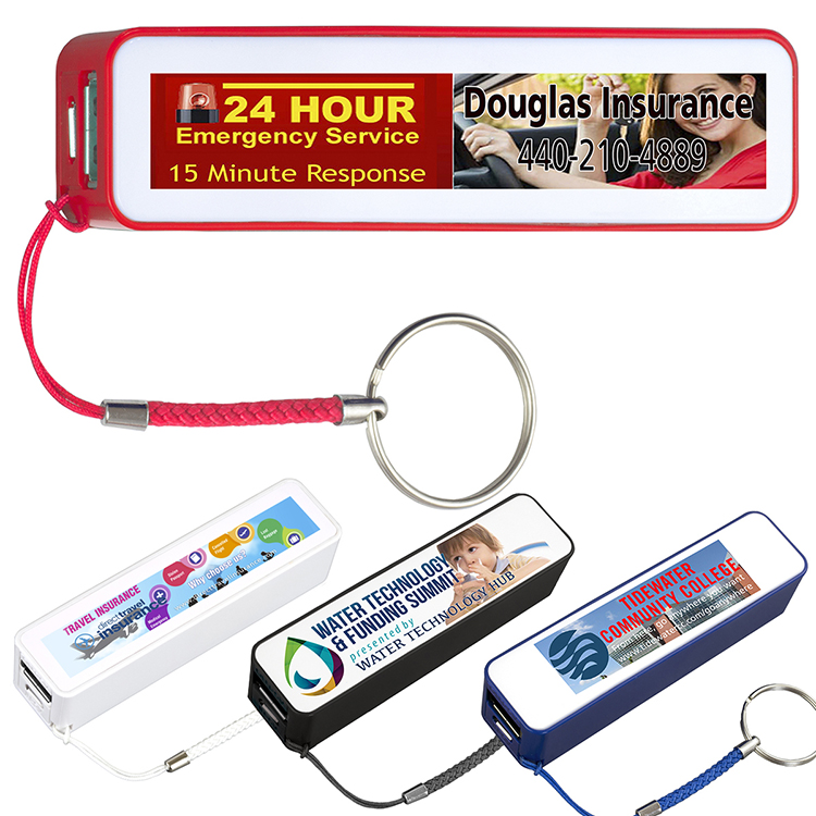 "In Charge" PB200 UL Listed 2200 mAh Portable Lithium Ion Power Bank Charger PB1004 14