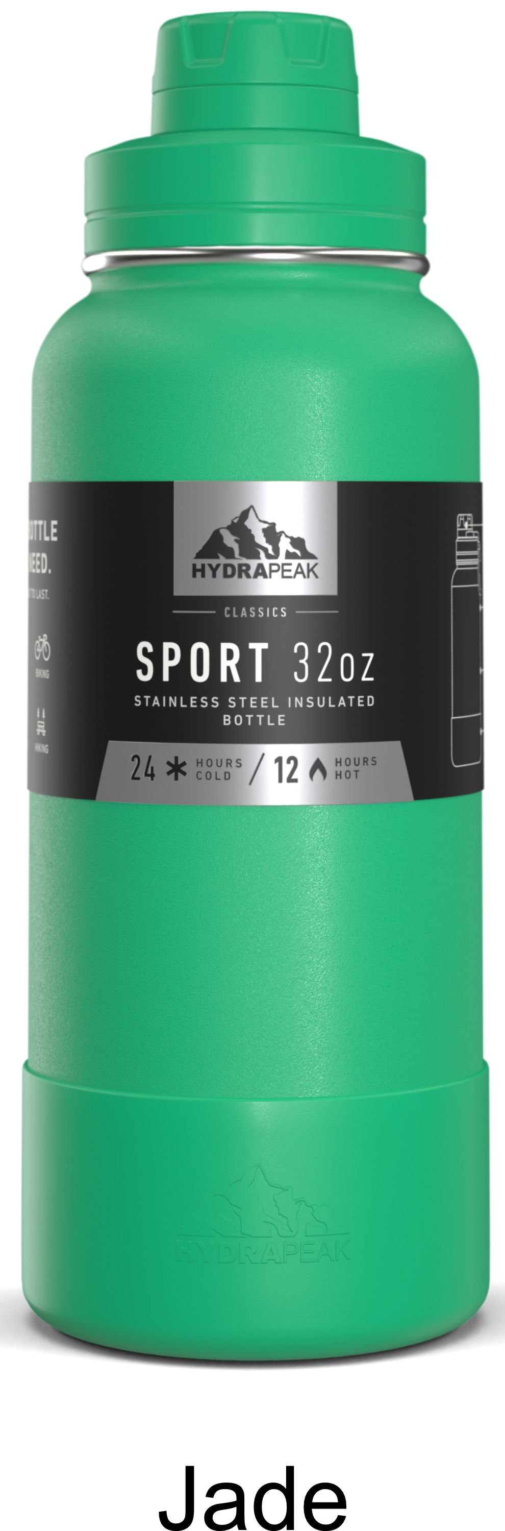 32 oz Hydrapeak Sport Water Bottle LIFETIME WARRANTY! 23