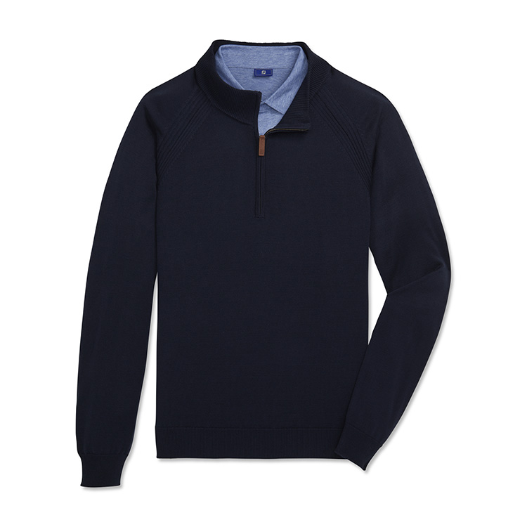 FootJoy Half Zip Sweater, custom hoodie or sweatshirt with logo imprint 6