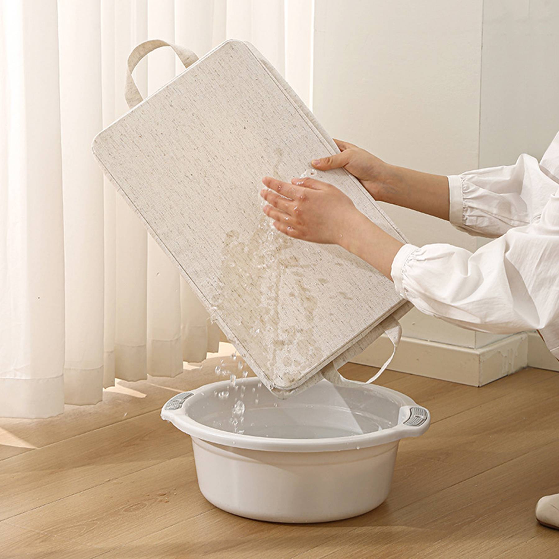 Cotton Collapsible storage case 5