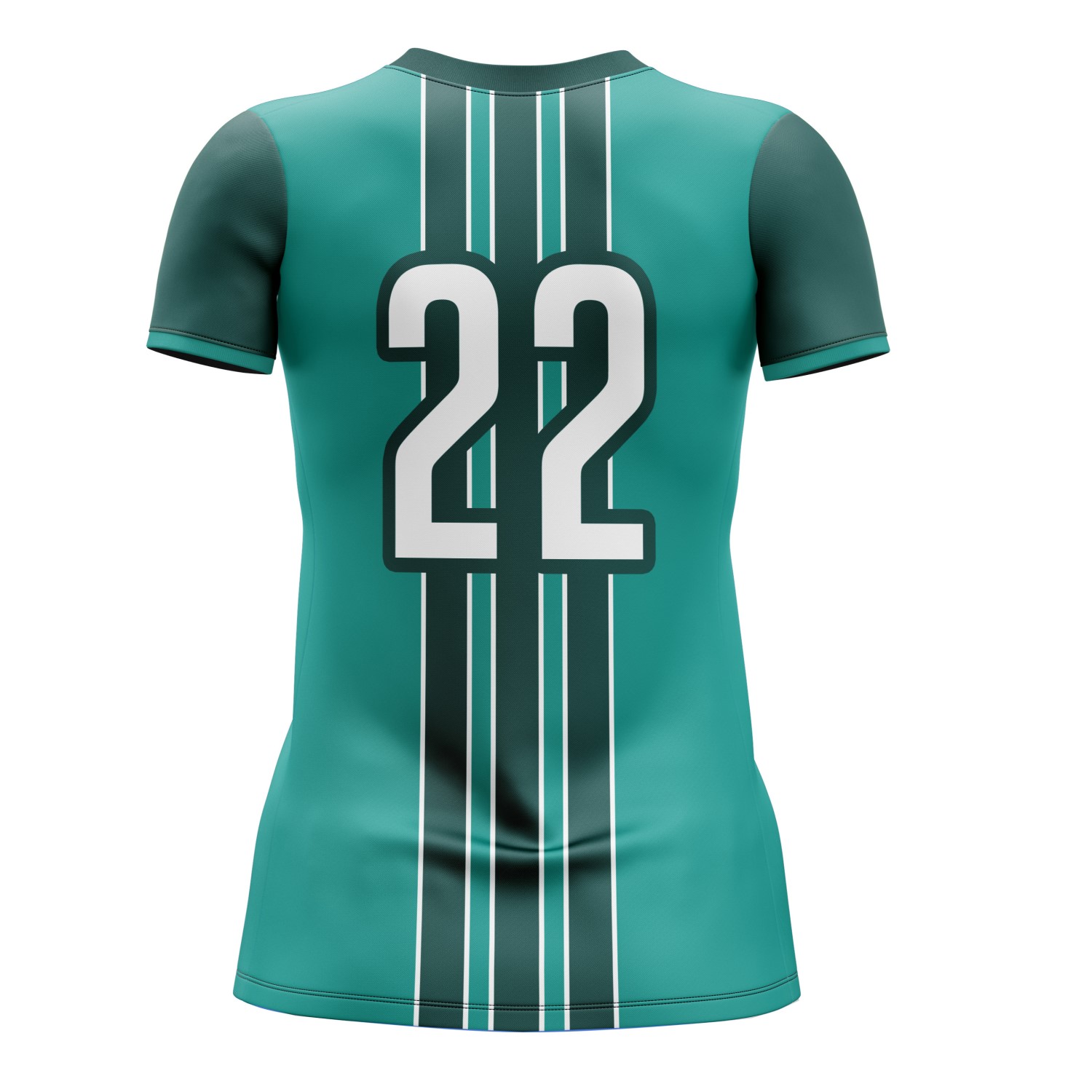 Women's Crew Neck Flag Football Jersey 2