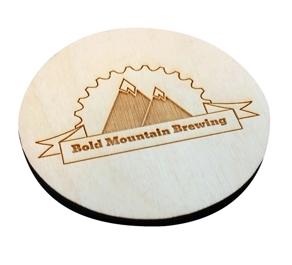 Custom Laser Etched Birch Coasters 3