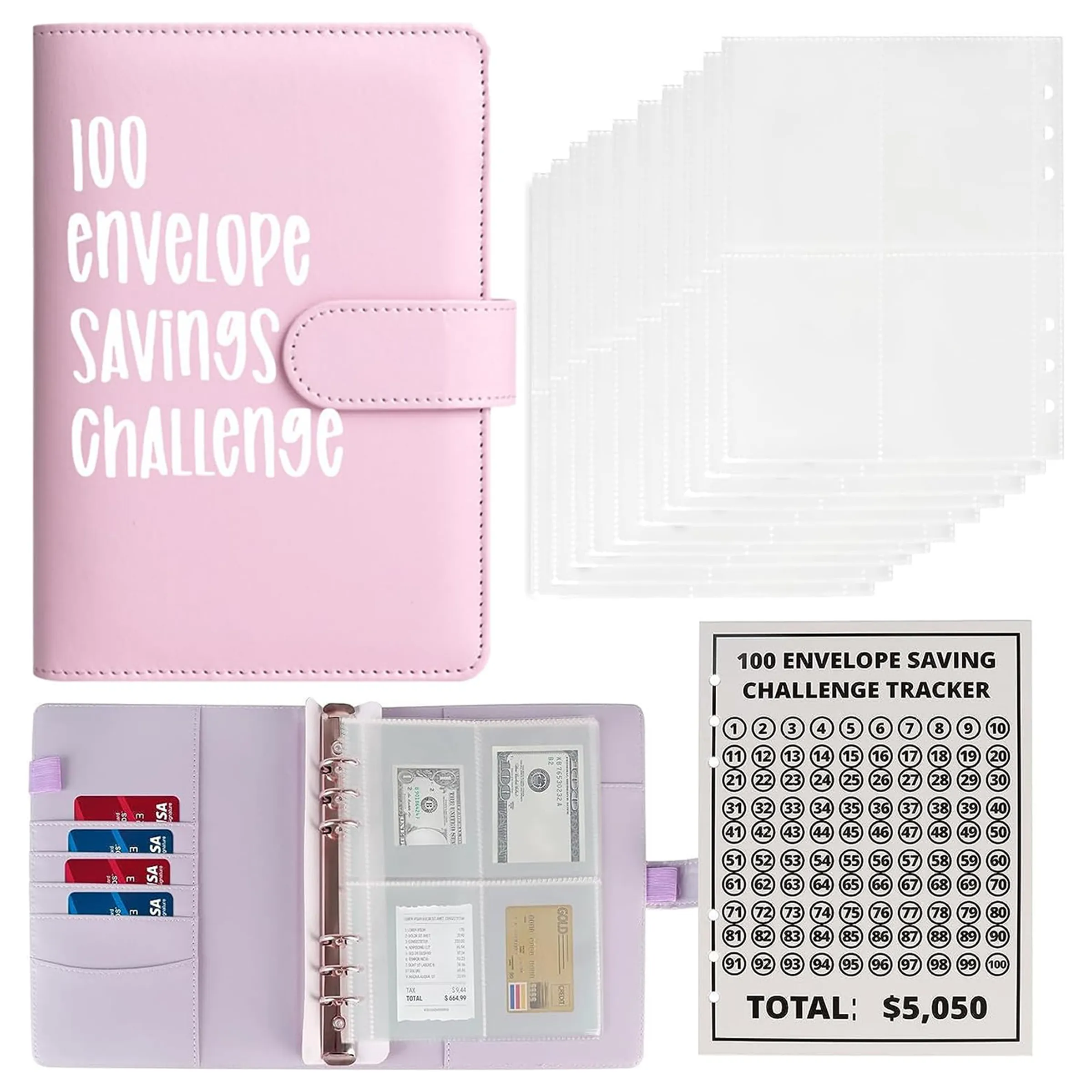 100 Envelope Challenge Binder 11