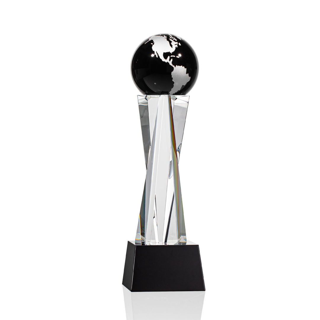 Havant Globe Award - Black/Silver 2