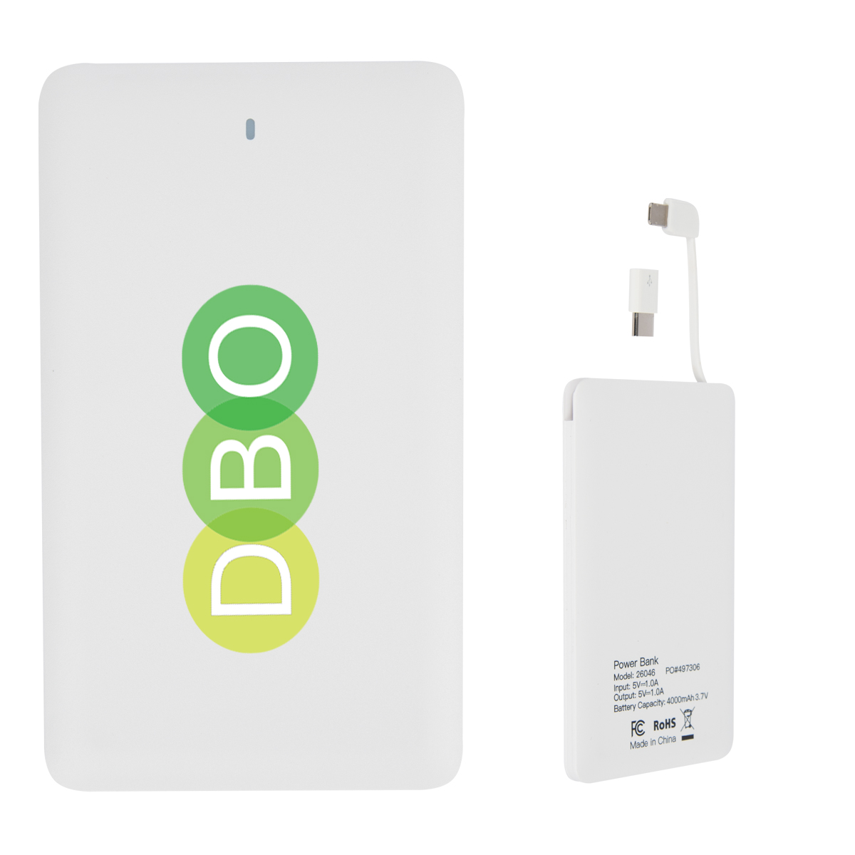 4000 MAH 3-In-1 Power Bank 5