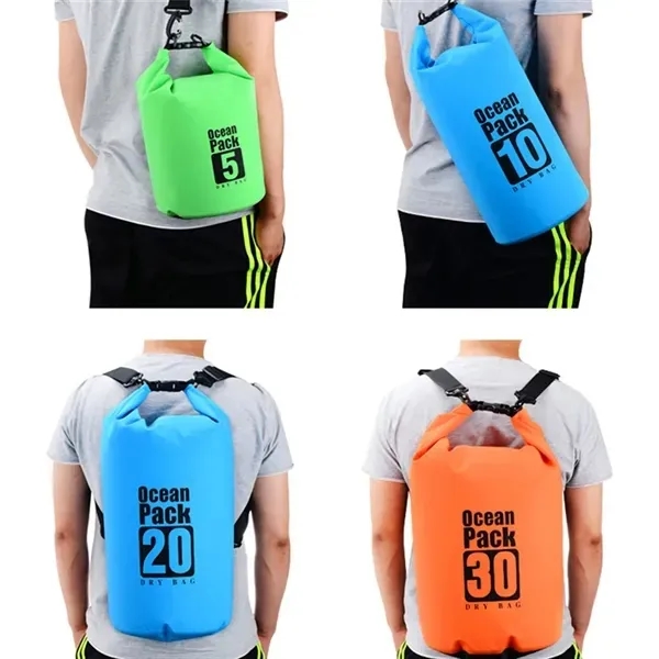 Waterproof Lightweight Dry Storage Bag with 33L Roll Top 10