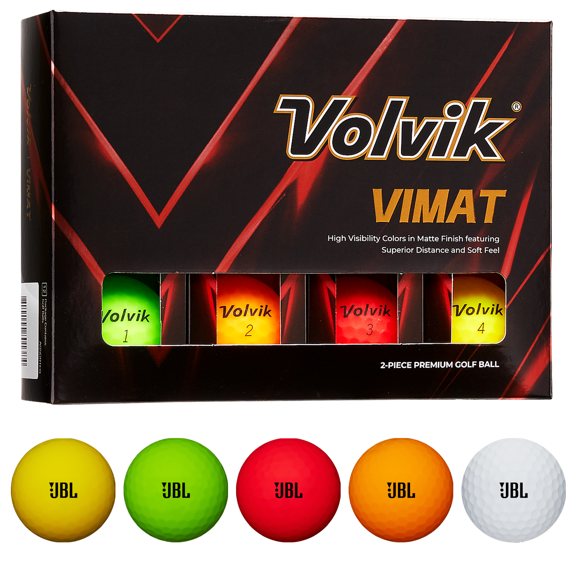 Volvik Vimat Soft Golf Ball 6