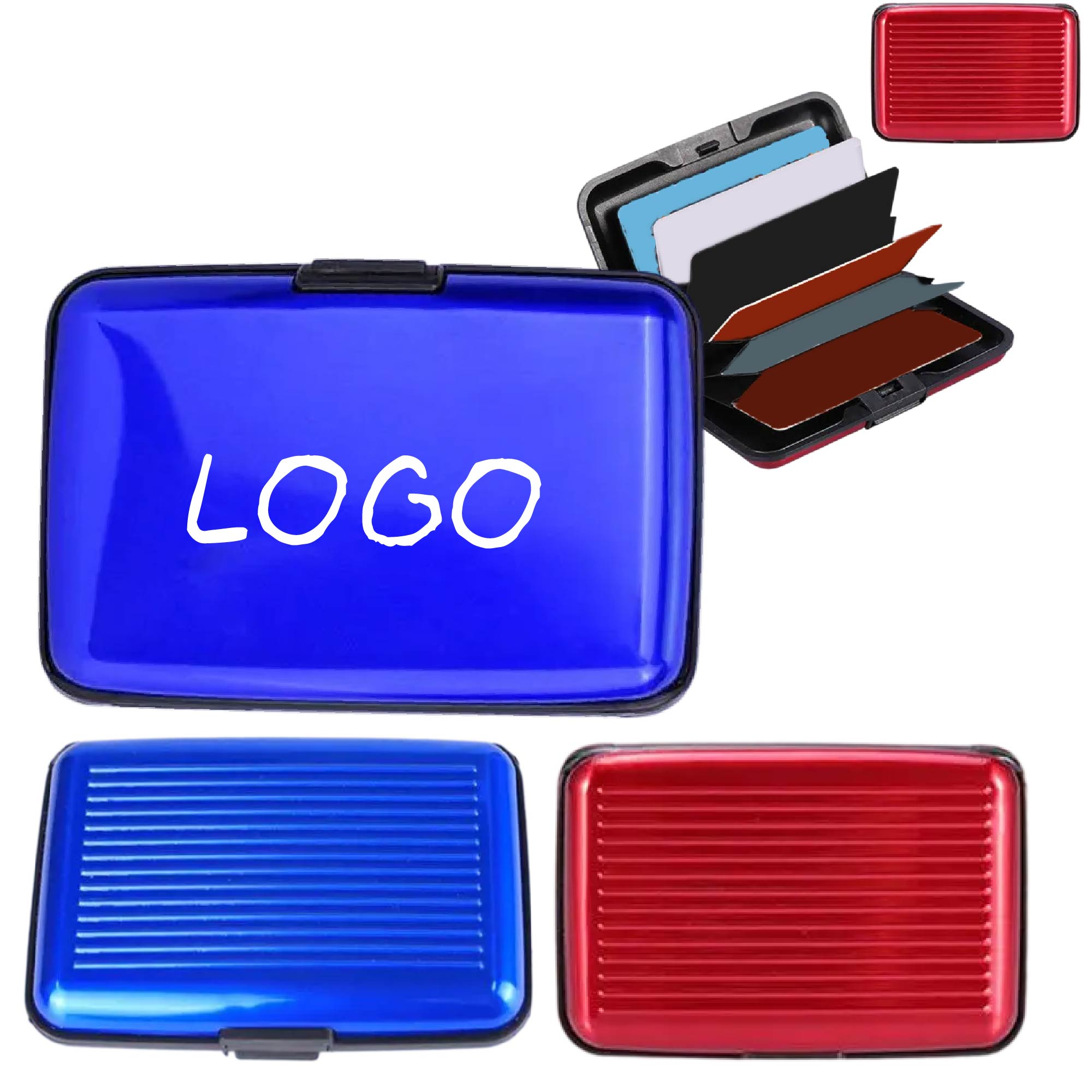 Pressure-Resistant and Wear-Resistant Business Metal Card Holder 2