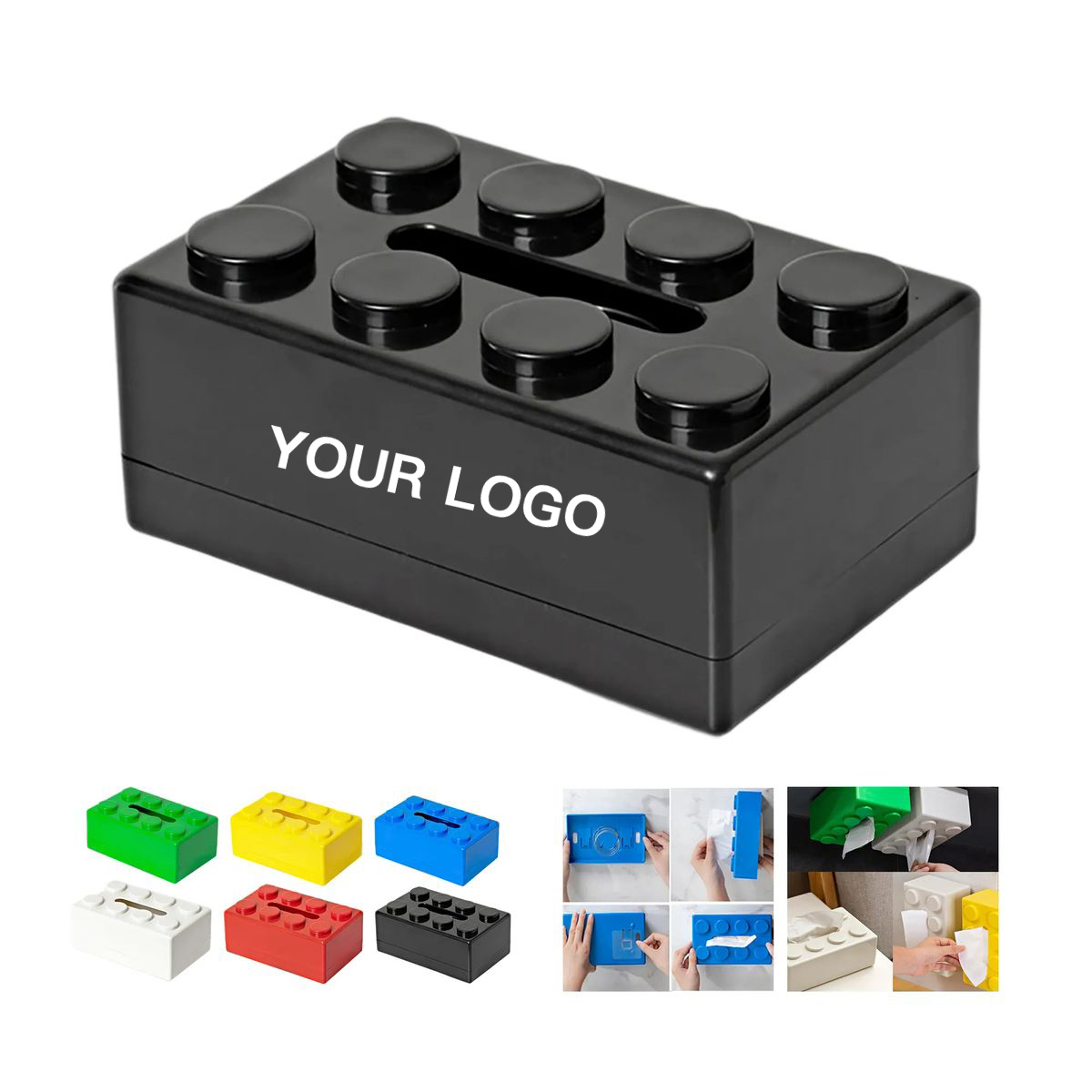 Plastic Tissue Box with Lightweight and Easy Clean Design 13