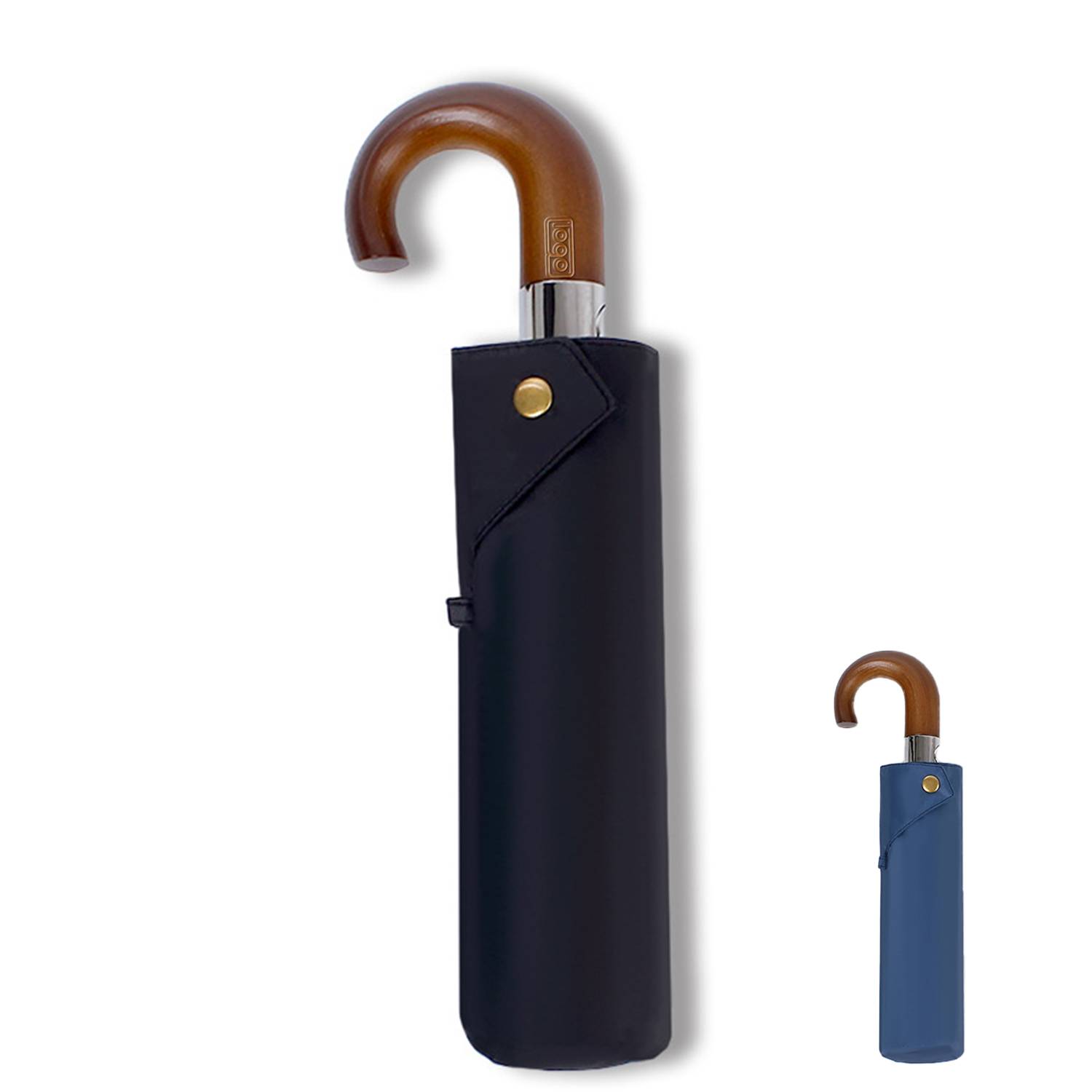 Portable Luxury Folding Umbrella with Hanging Handle 2