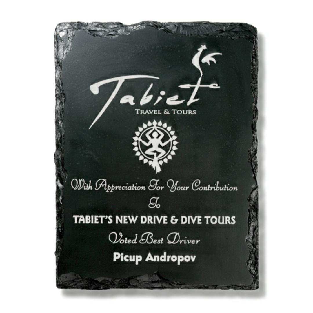 Stonecast™ Slate Plaque 5