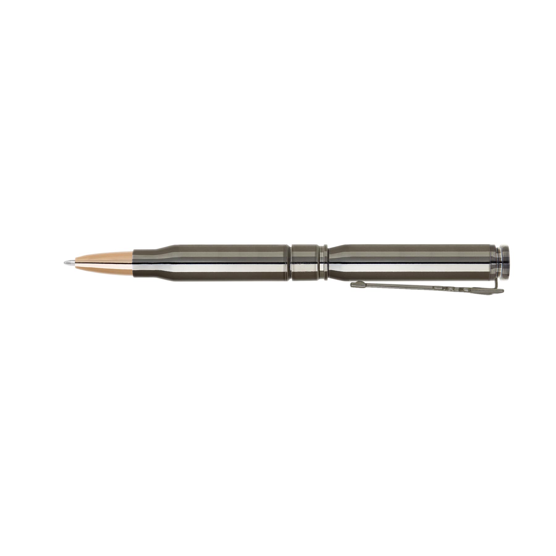 Bolt Action Metal Ballpoint Pen- Gun Metal 2