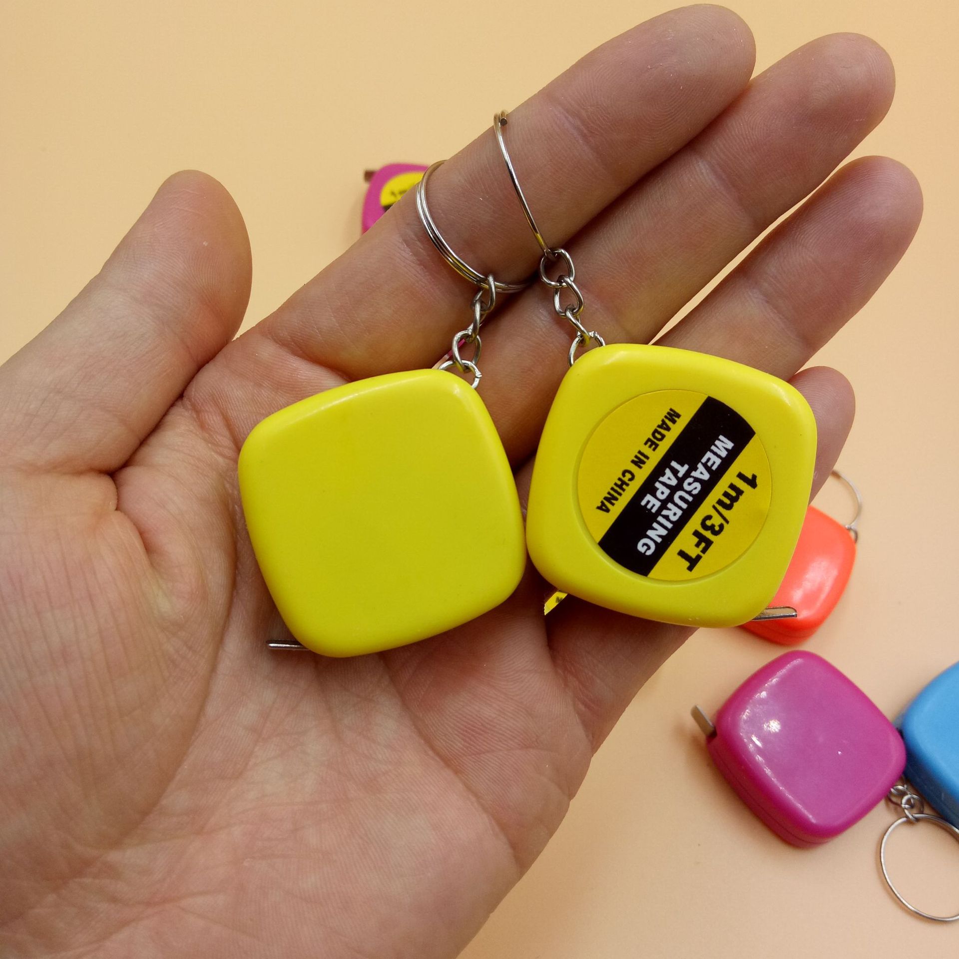 40 Inch Mini Tape Measure Keychain 5