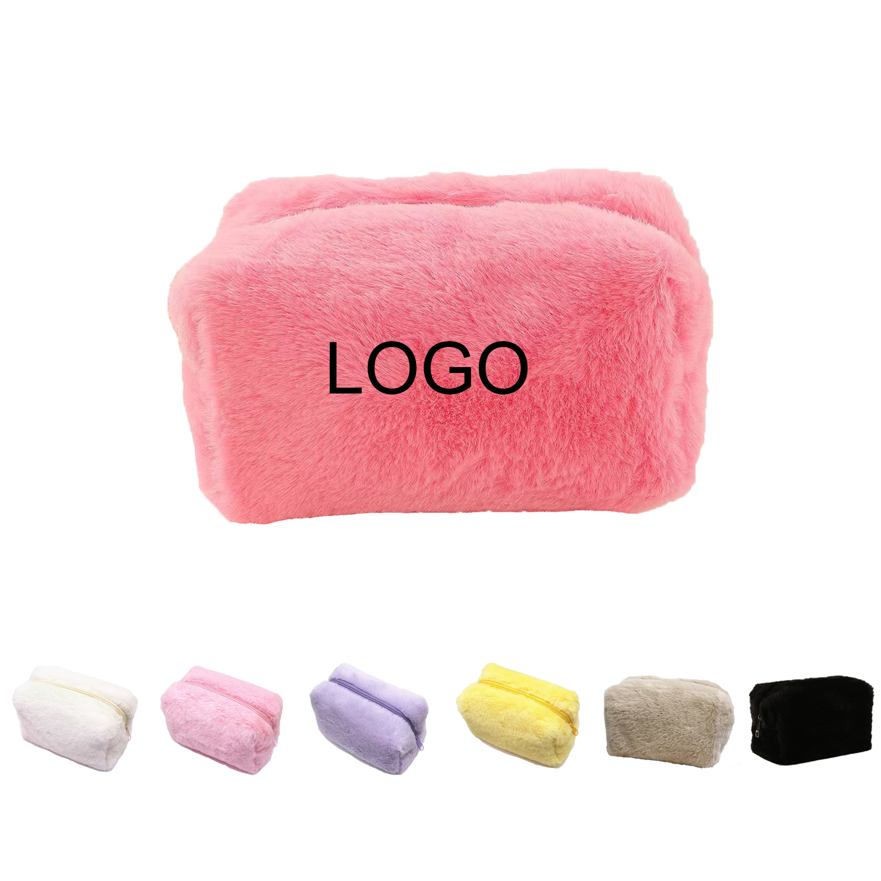 Cute Plush Pencil and Makeup bag 2