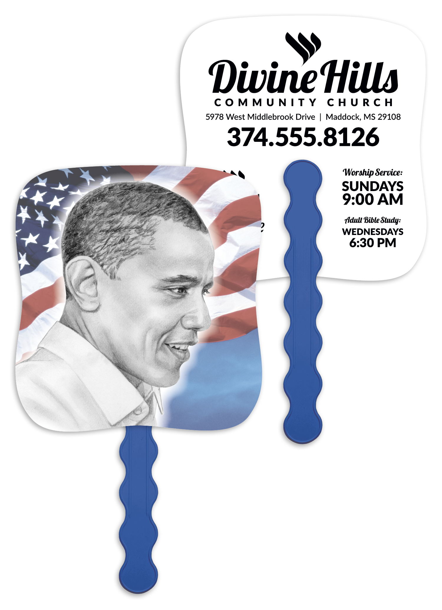 Skinner & Kennedy® President Barack Obama - Pictorial Fan 11