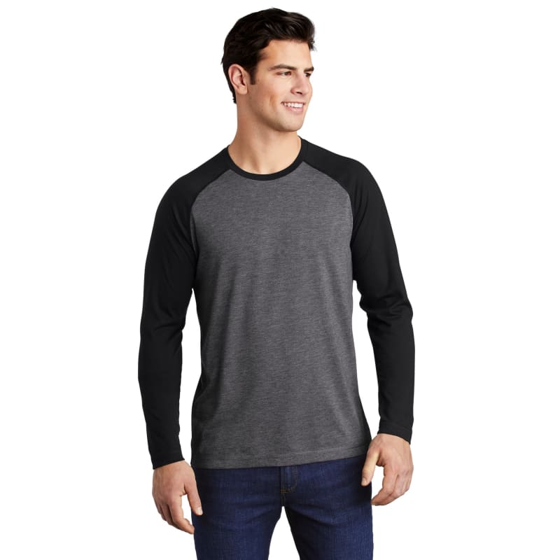 Sport-Tek PosiCharge Long Sleeve Tri-Blend Wicking Raglan Tee 19