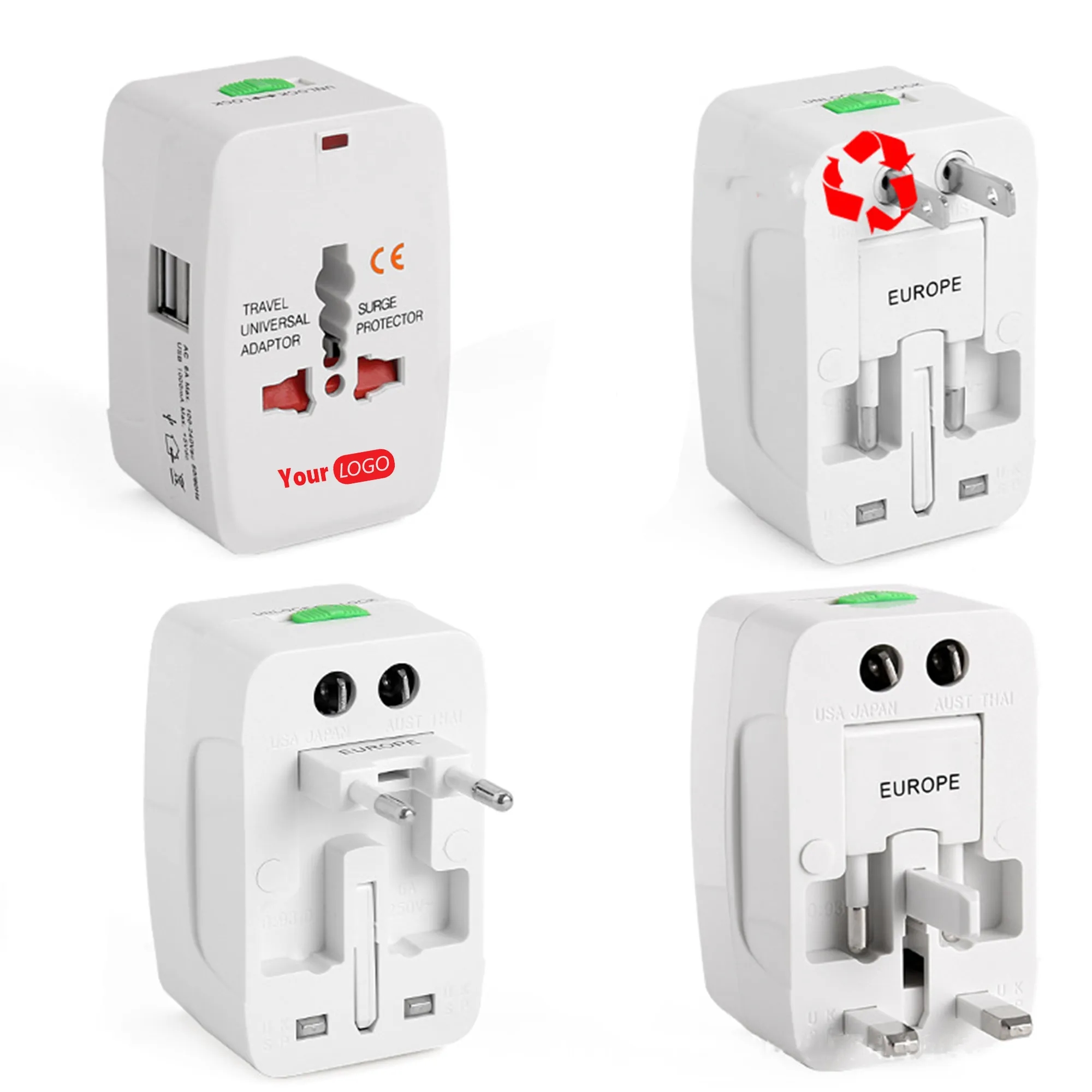 USB Universal Travel Adapter 2
