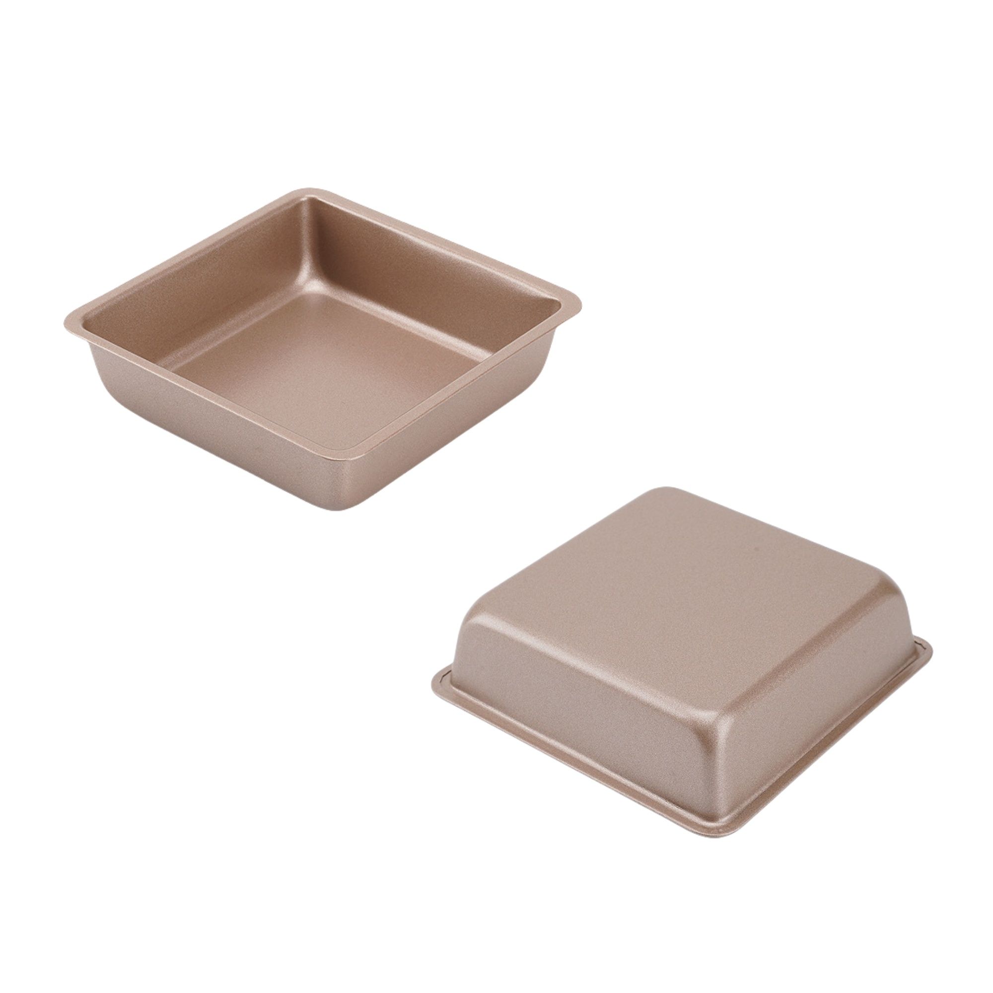 4 Inches Non-Stick Square Cake Pans 4